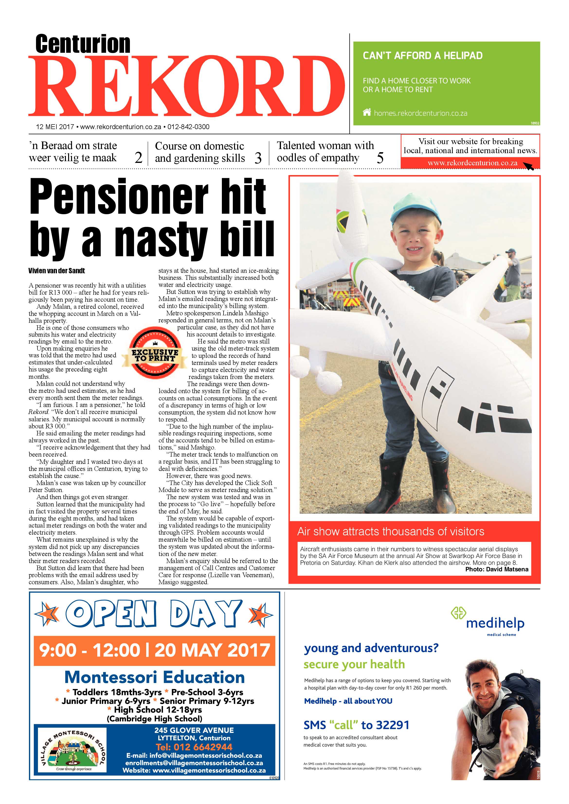 Rekord Centurion 12 May 2017 page 1