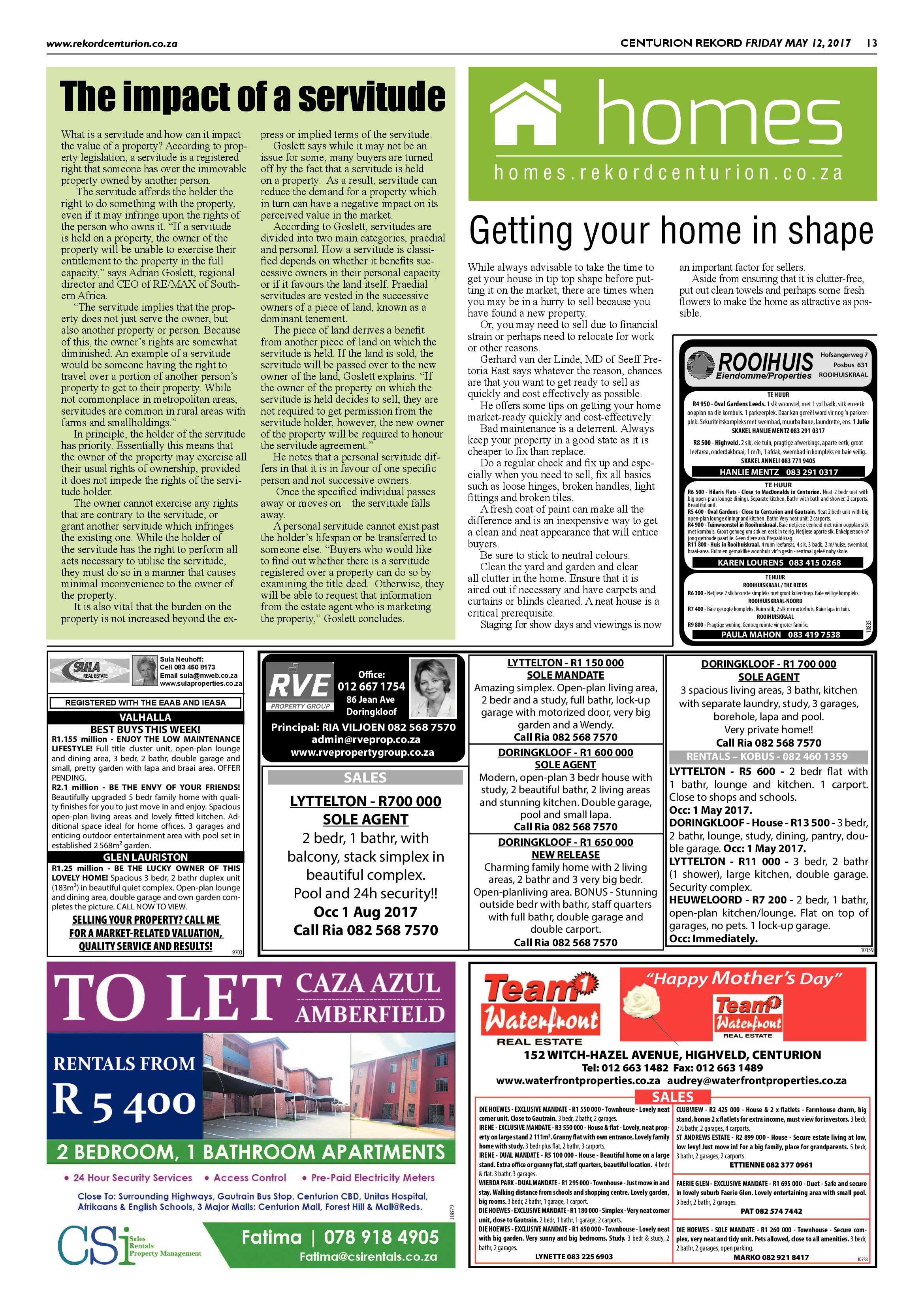 Rekord Centurion 12 May 2017 page 13