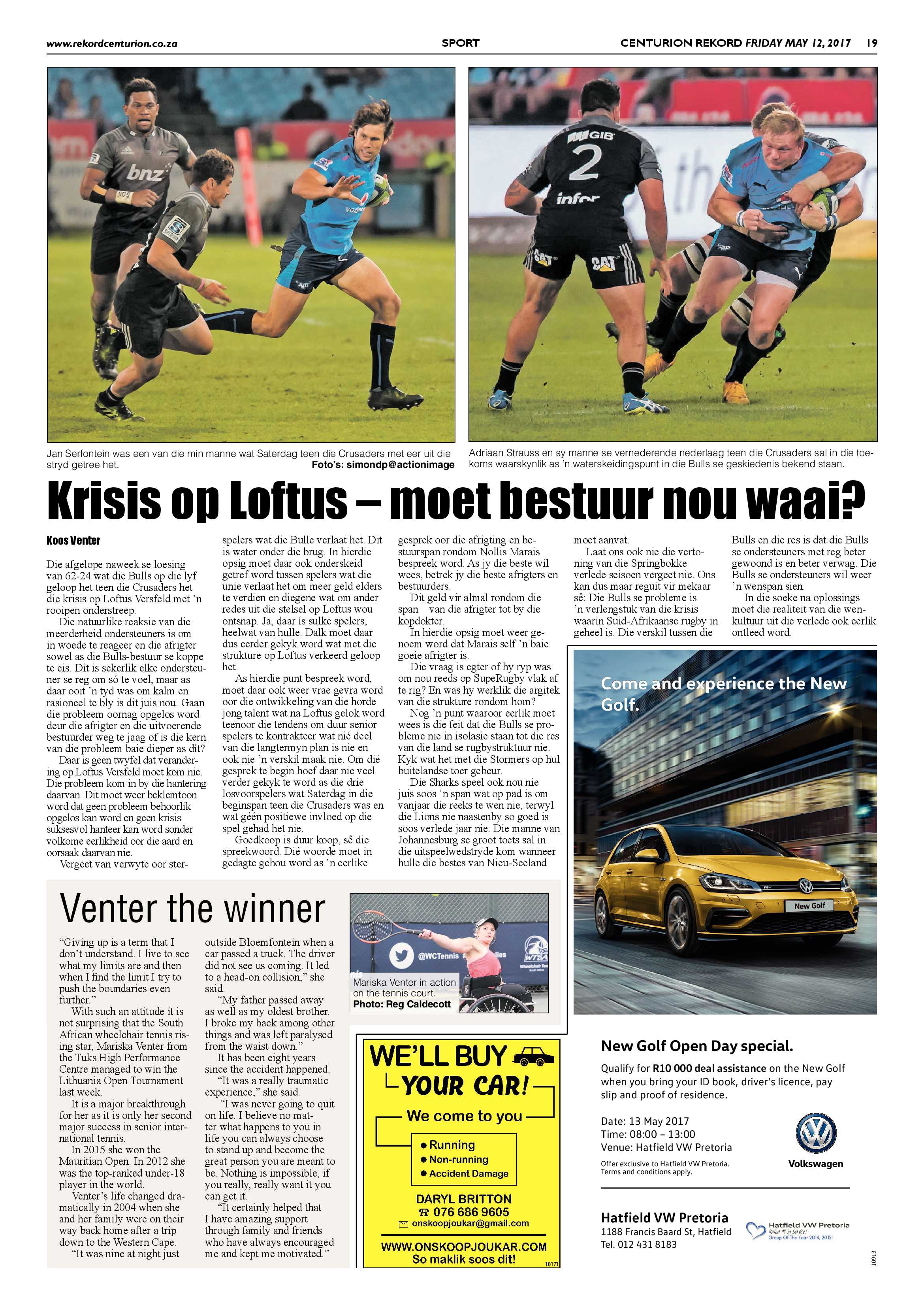 Rekord Centurion 12 May 2017 page 19