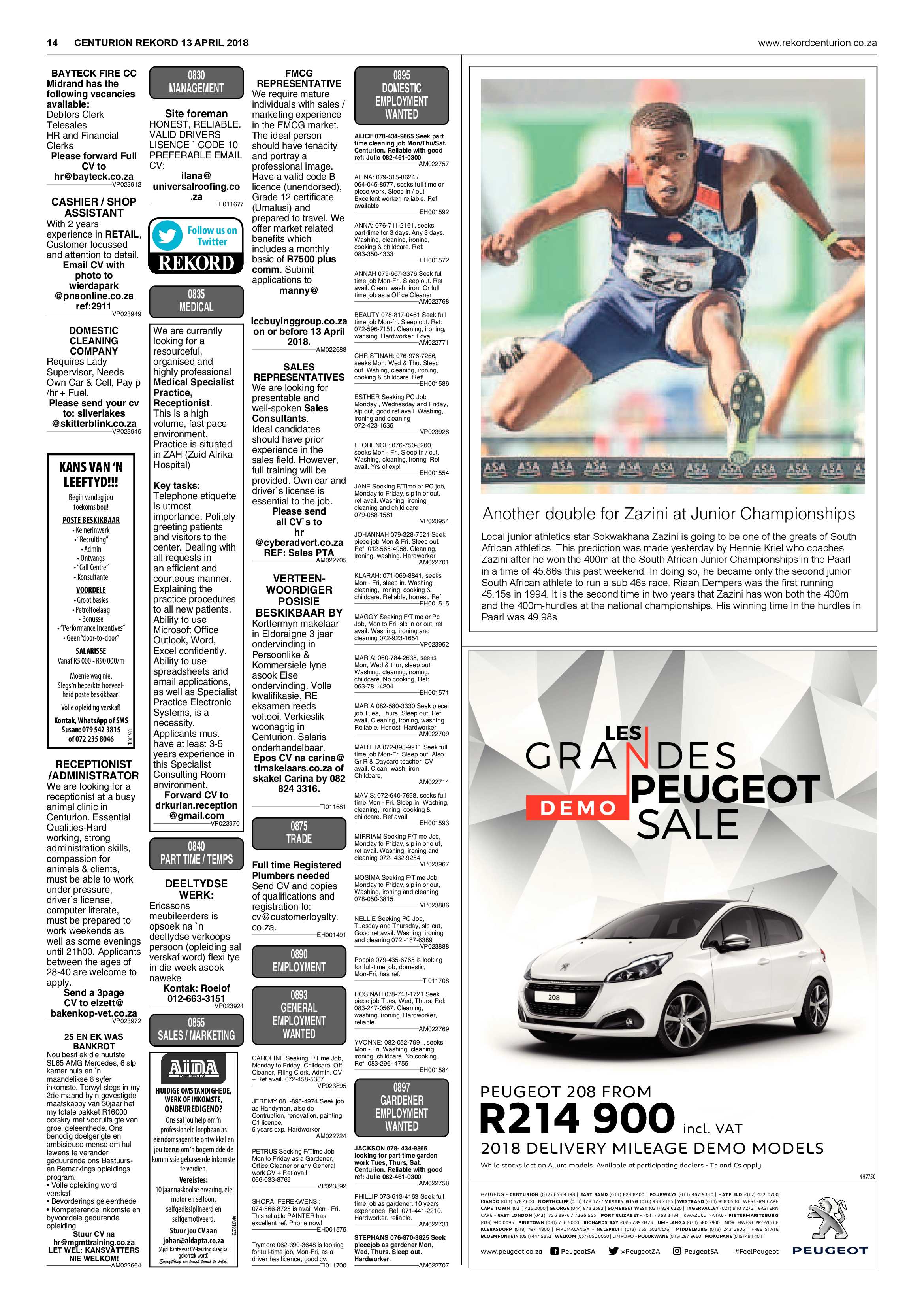 Rekord Centurion 13 April 2018 page 14