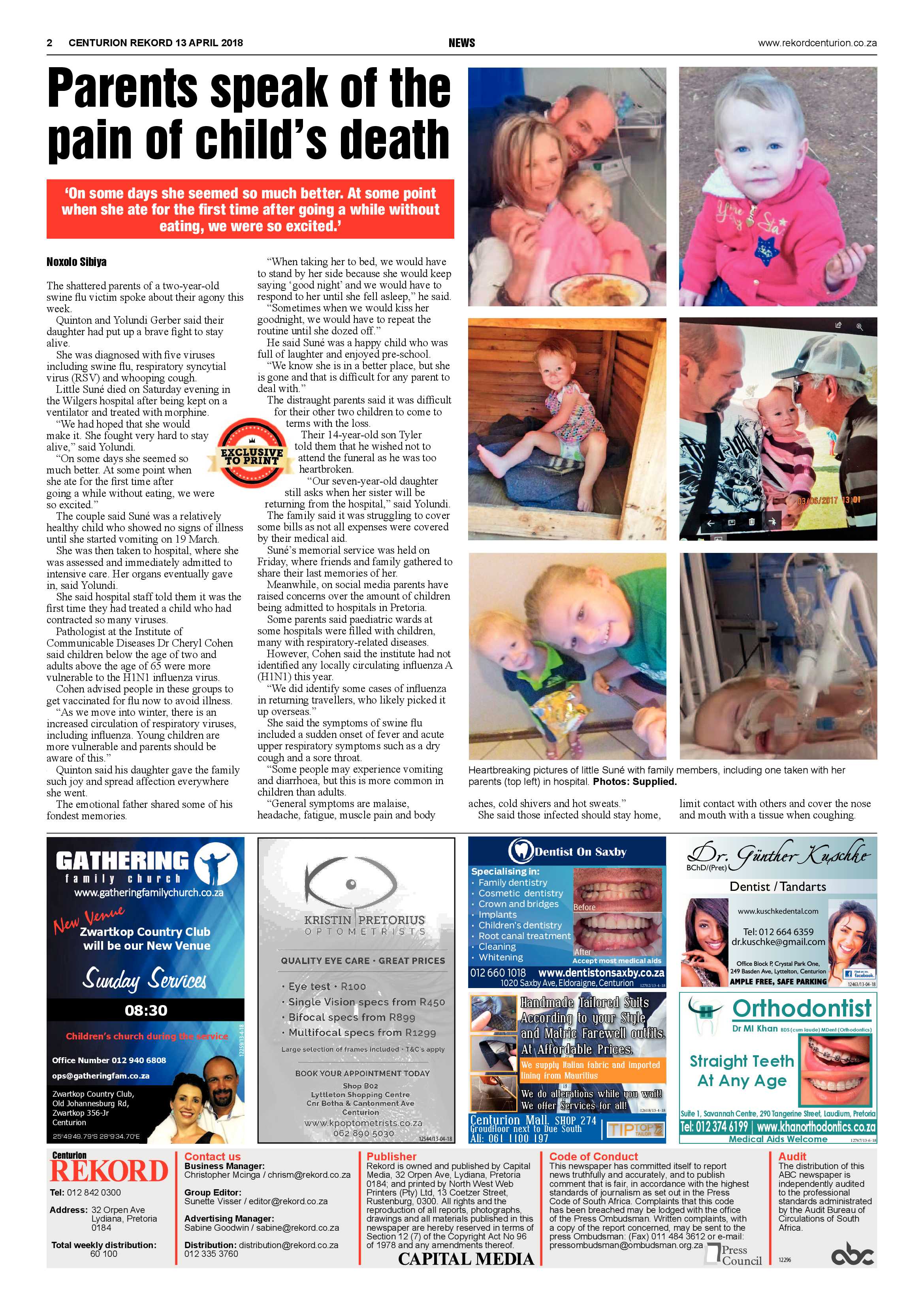 Rekord Centurion 13 April 2018 page 2