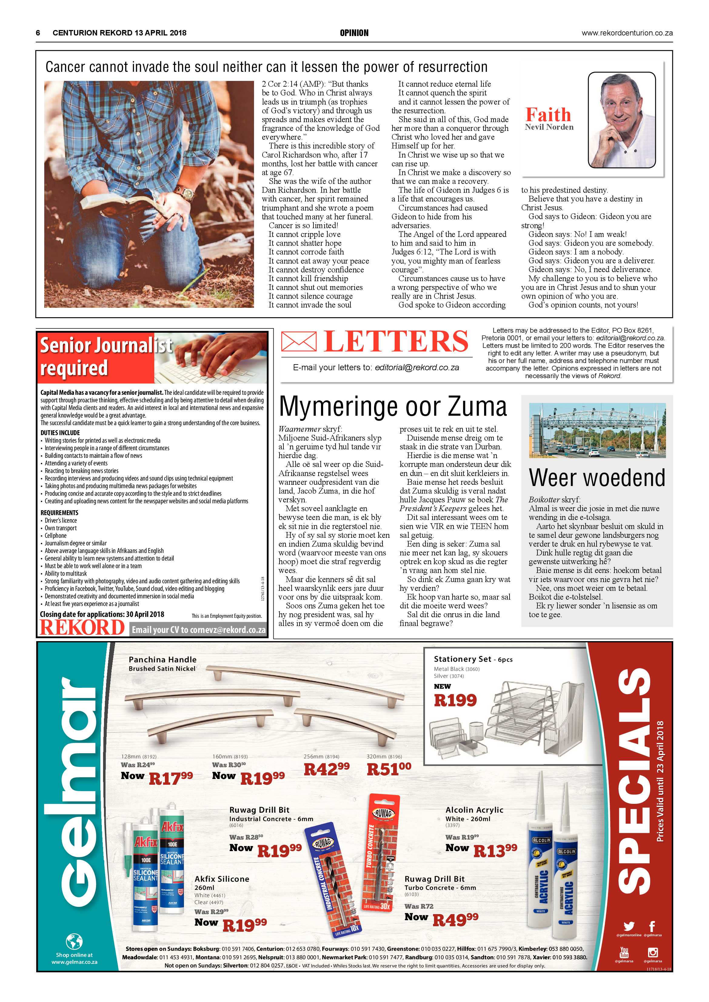 Rekord Centurion 13 April 2018 page 6