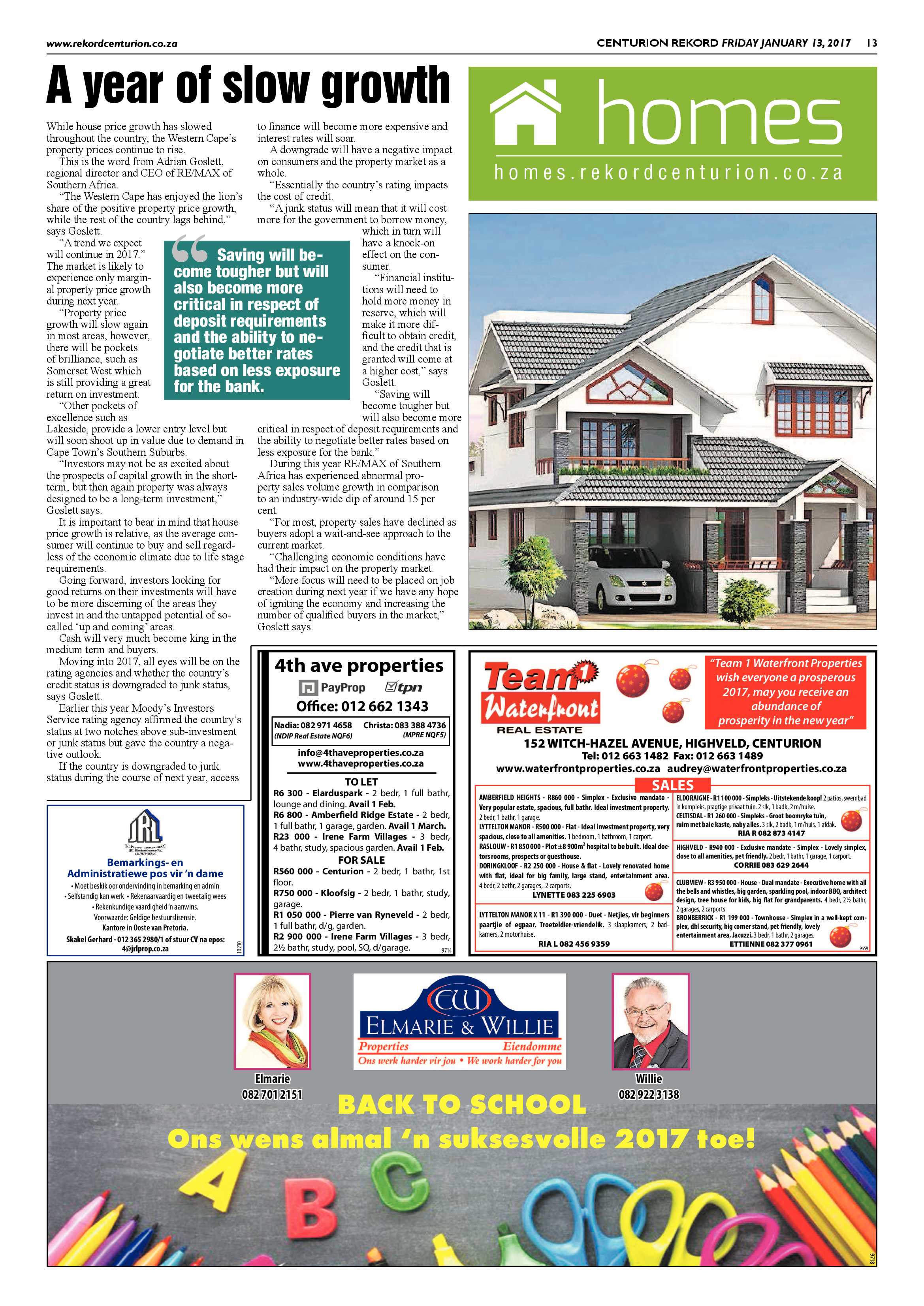 Rekord Centurion 13 January 2017 page 13