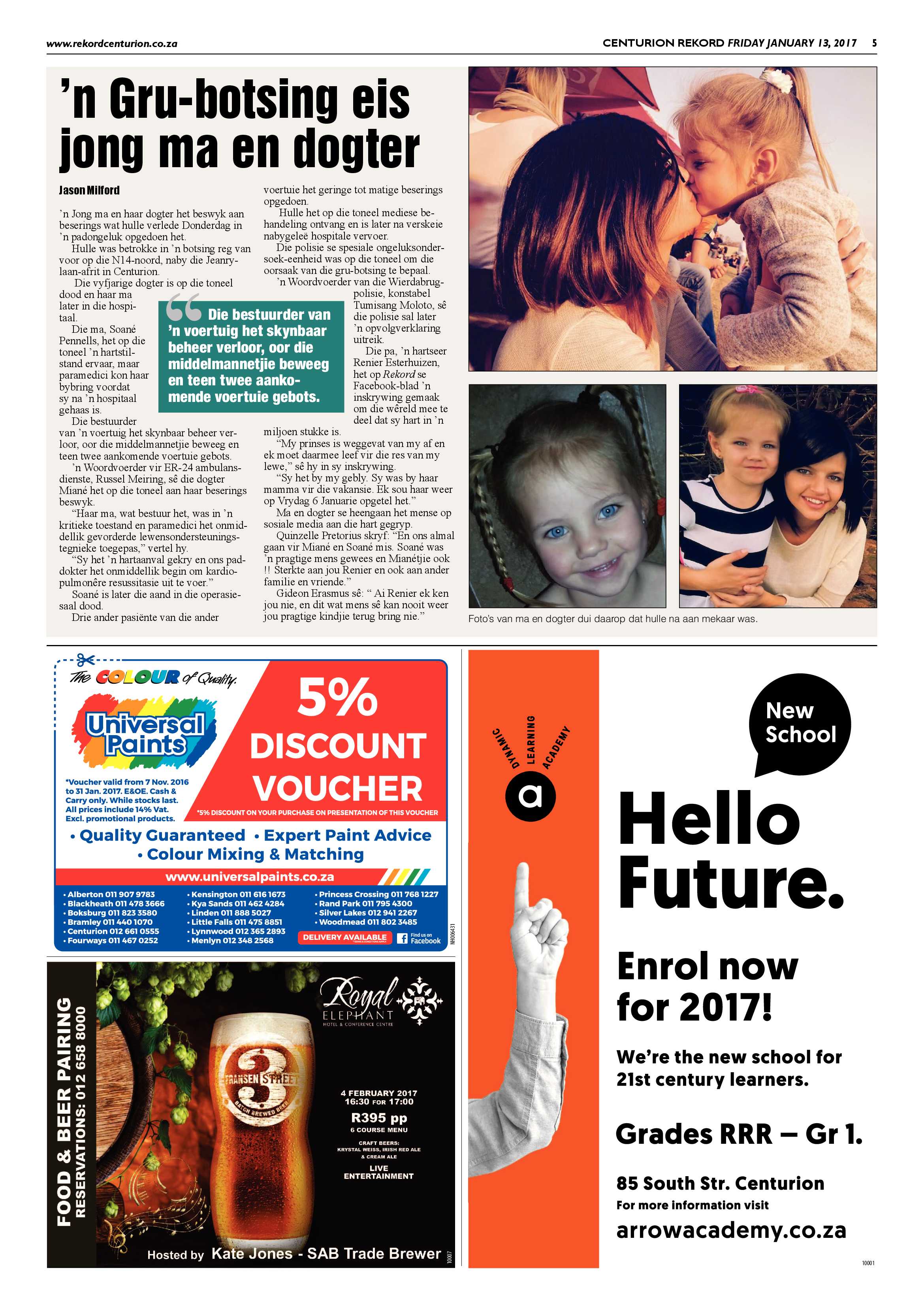 Rekord Centurion 13 January 2017 page 5