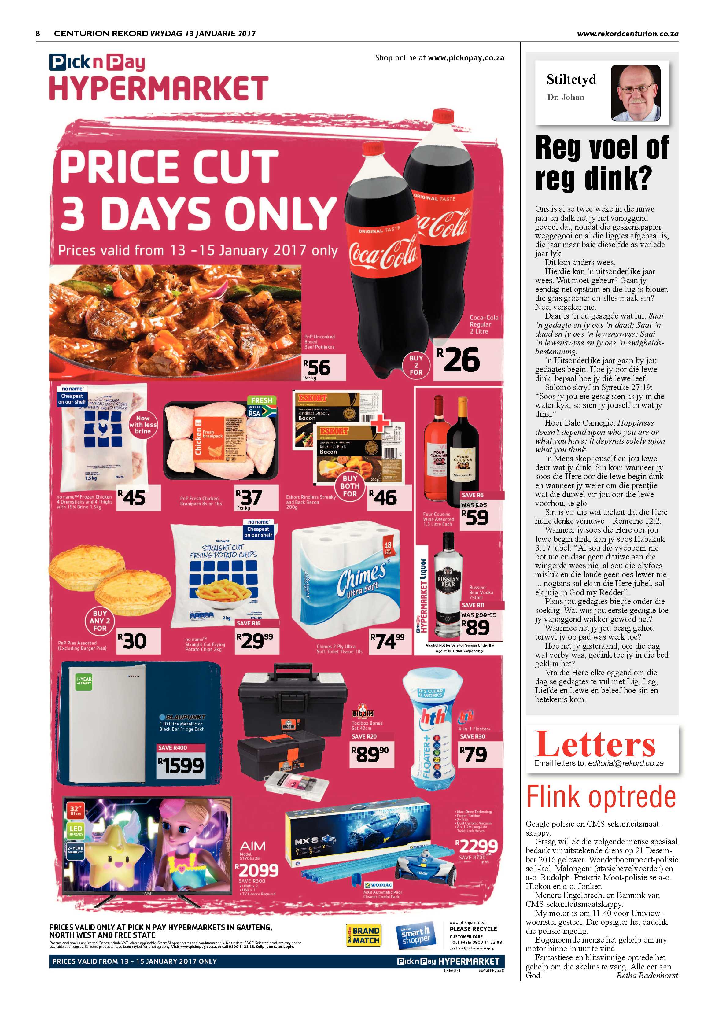 Rekord Centurion 13 January 2017 page 8