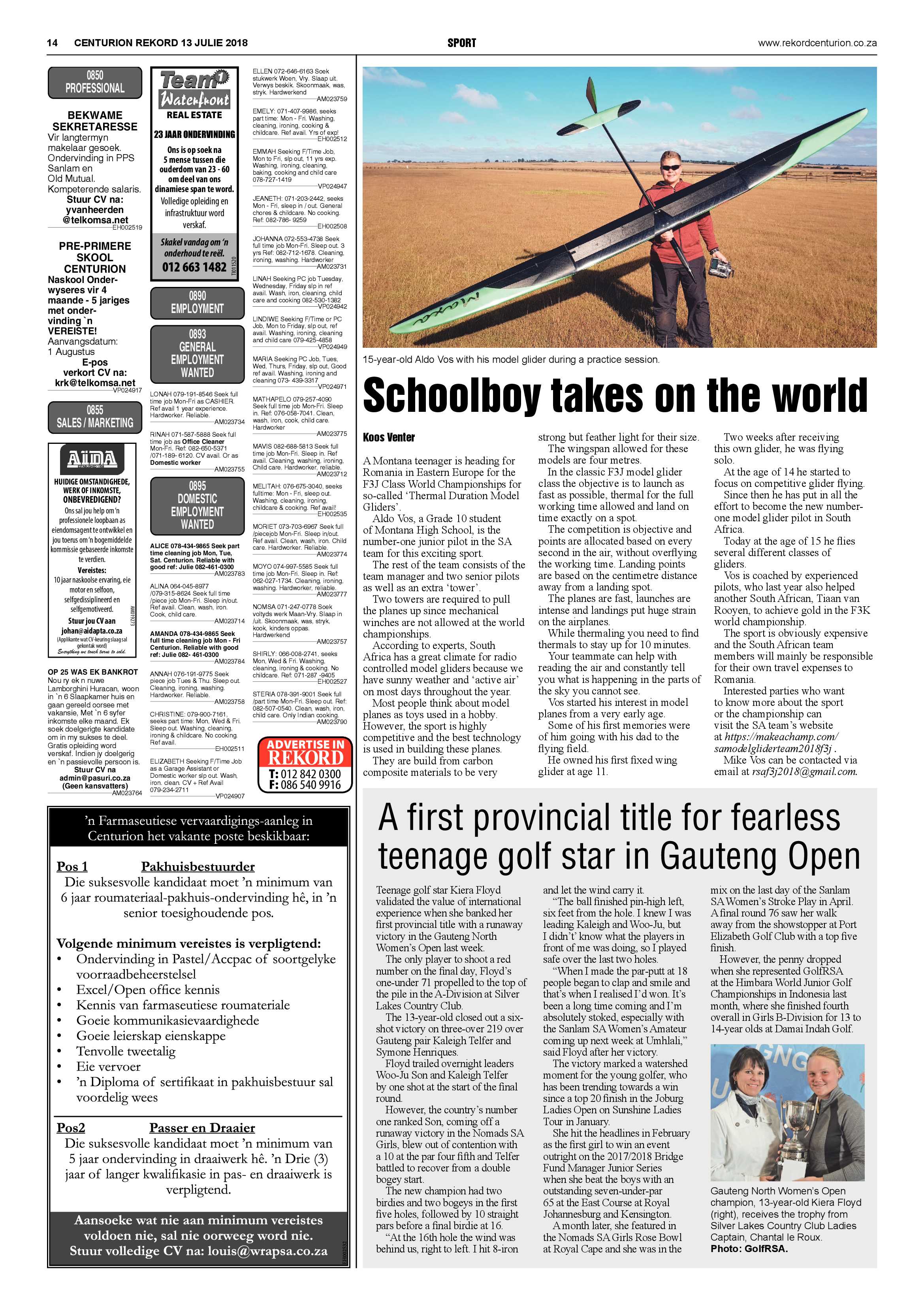 Rekord Centurion 13 July 2018 page 14