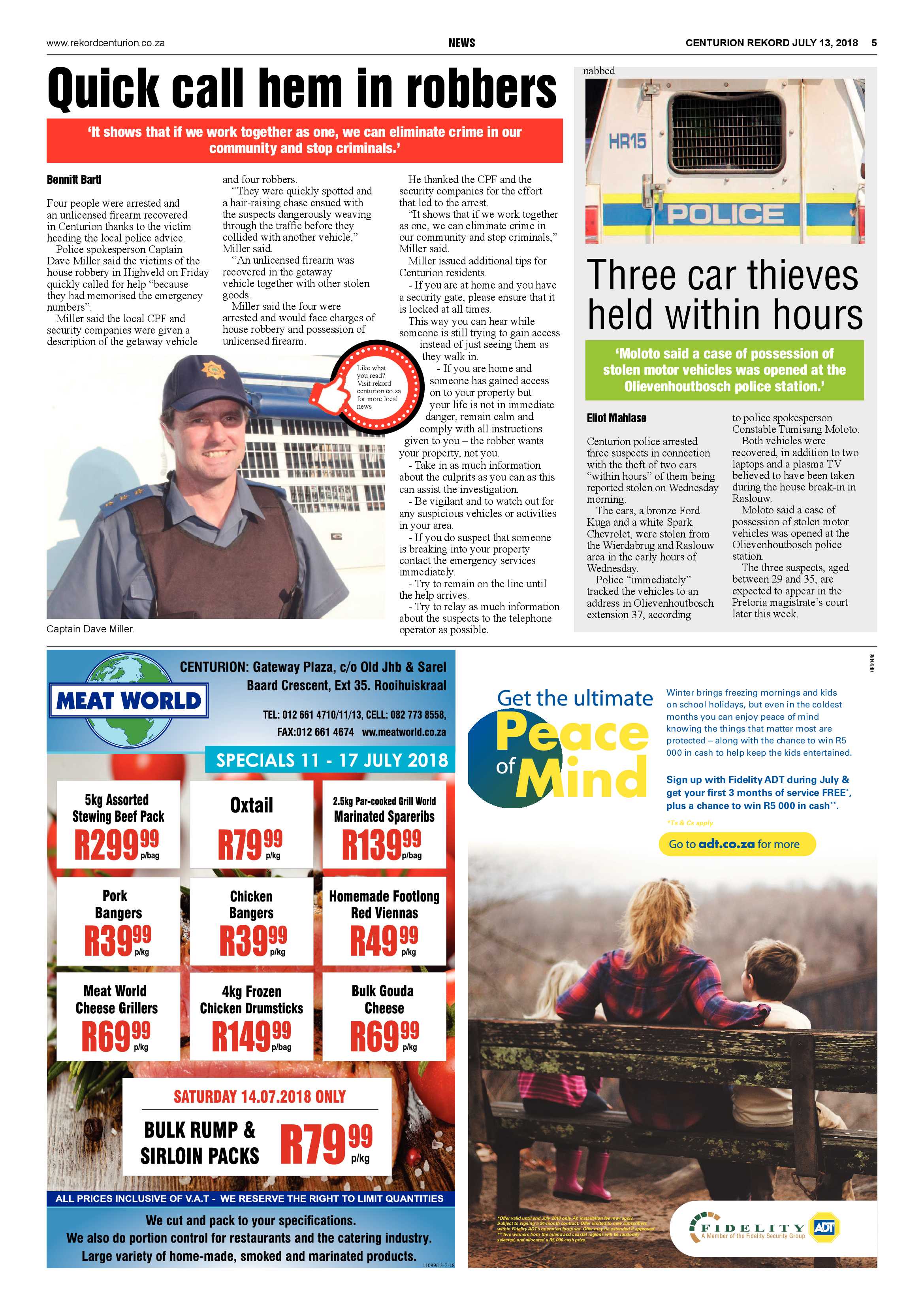 Rekord Centurion 13 July 2018 page 5
