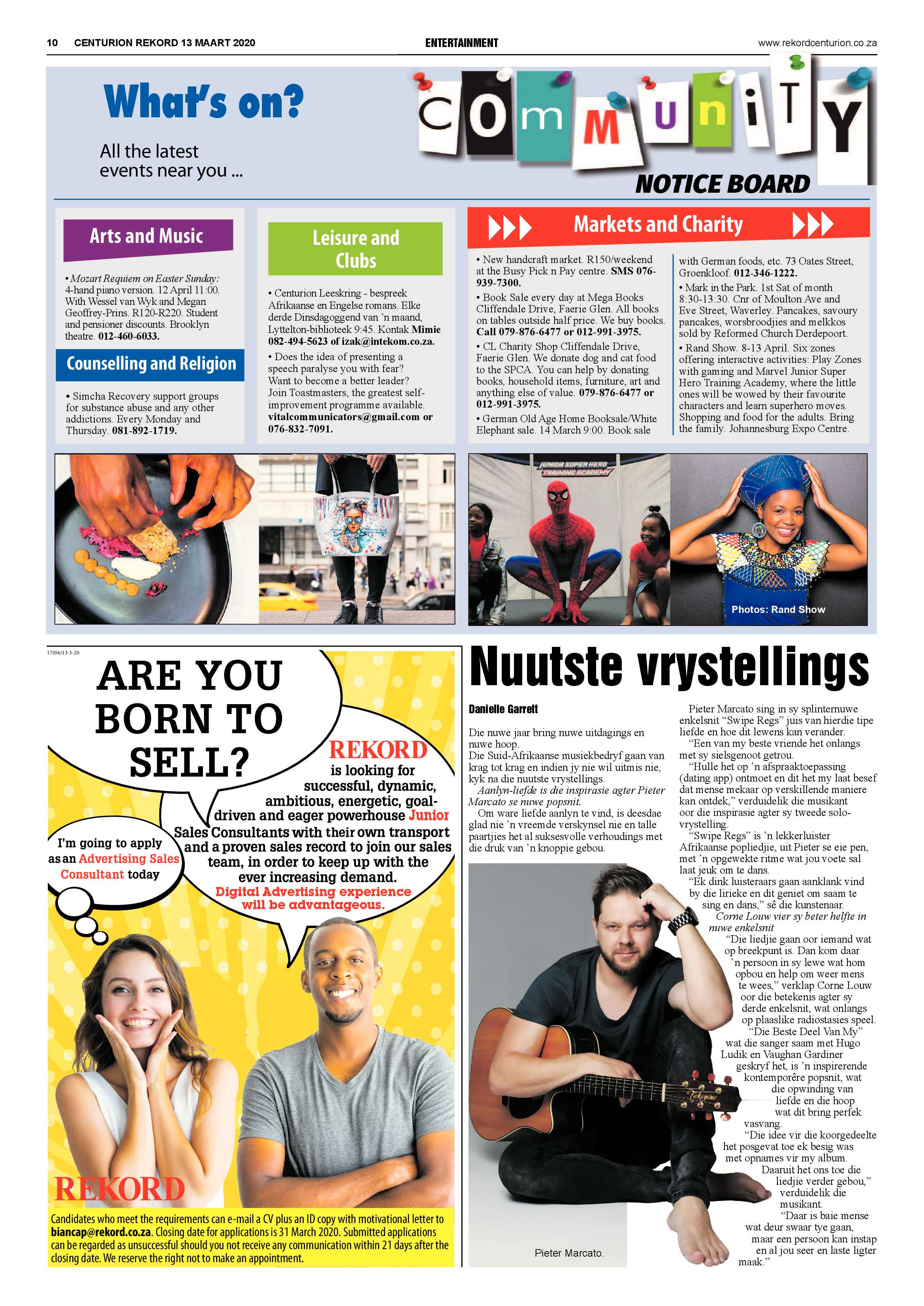 Rekord Centurion 13 March 2020 page 10