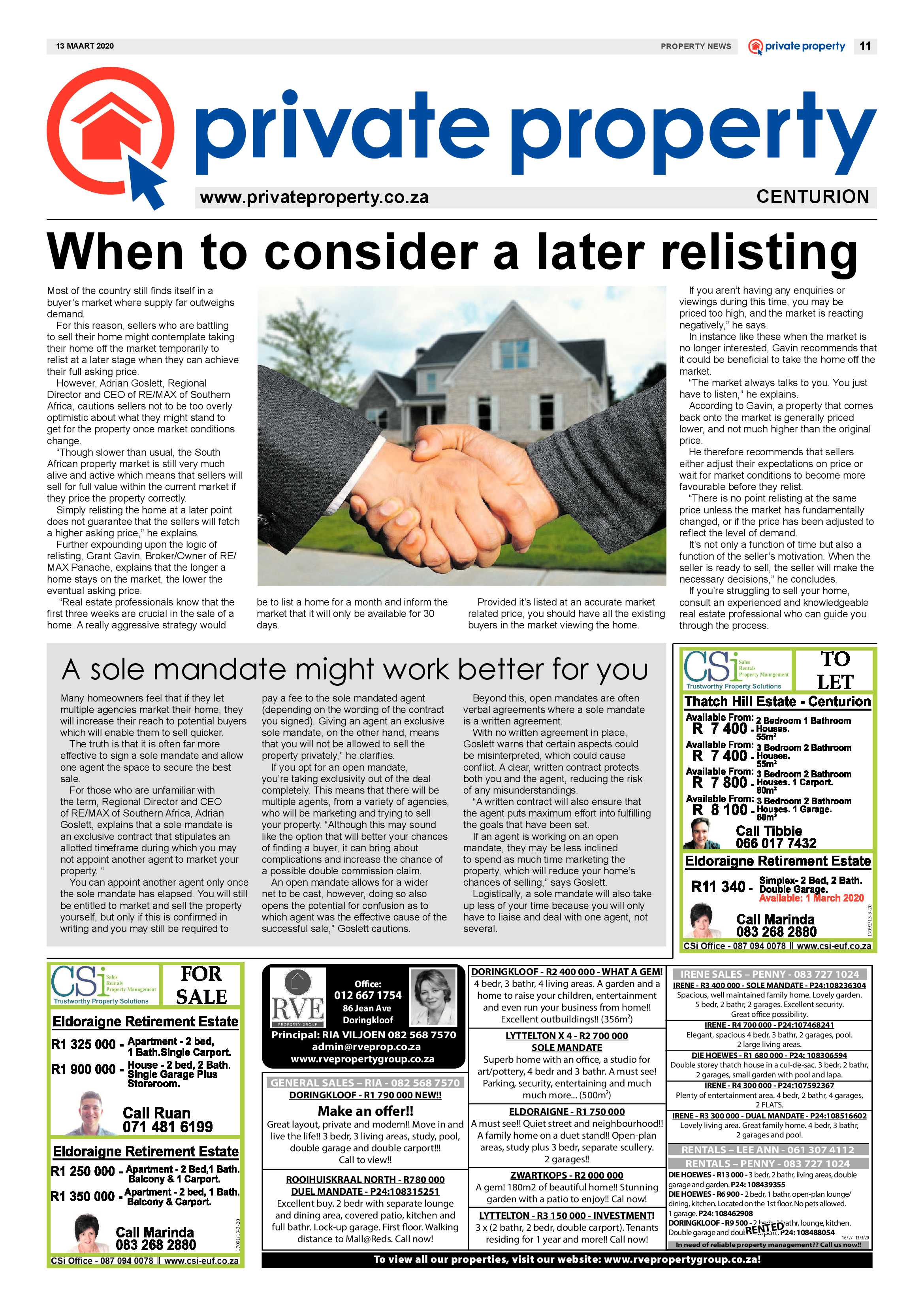 Rekord Centurion 13 March 2020 page 11