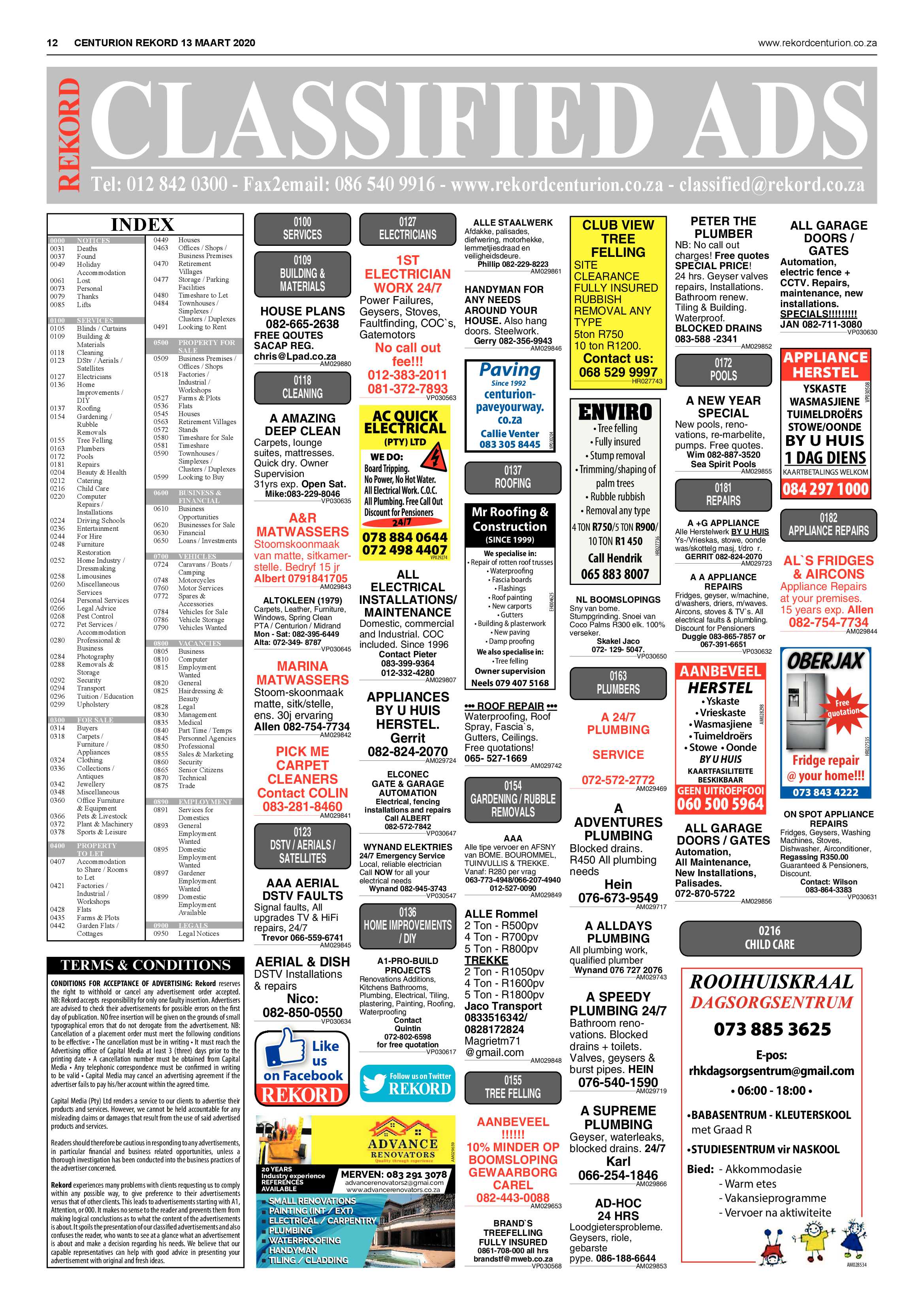 Rekord Centurion 13 March 2020 page 12