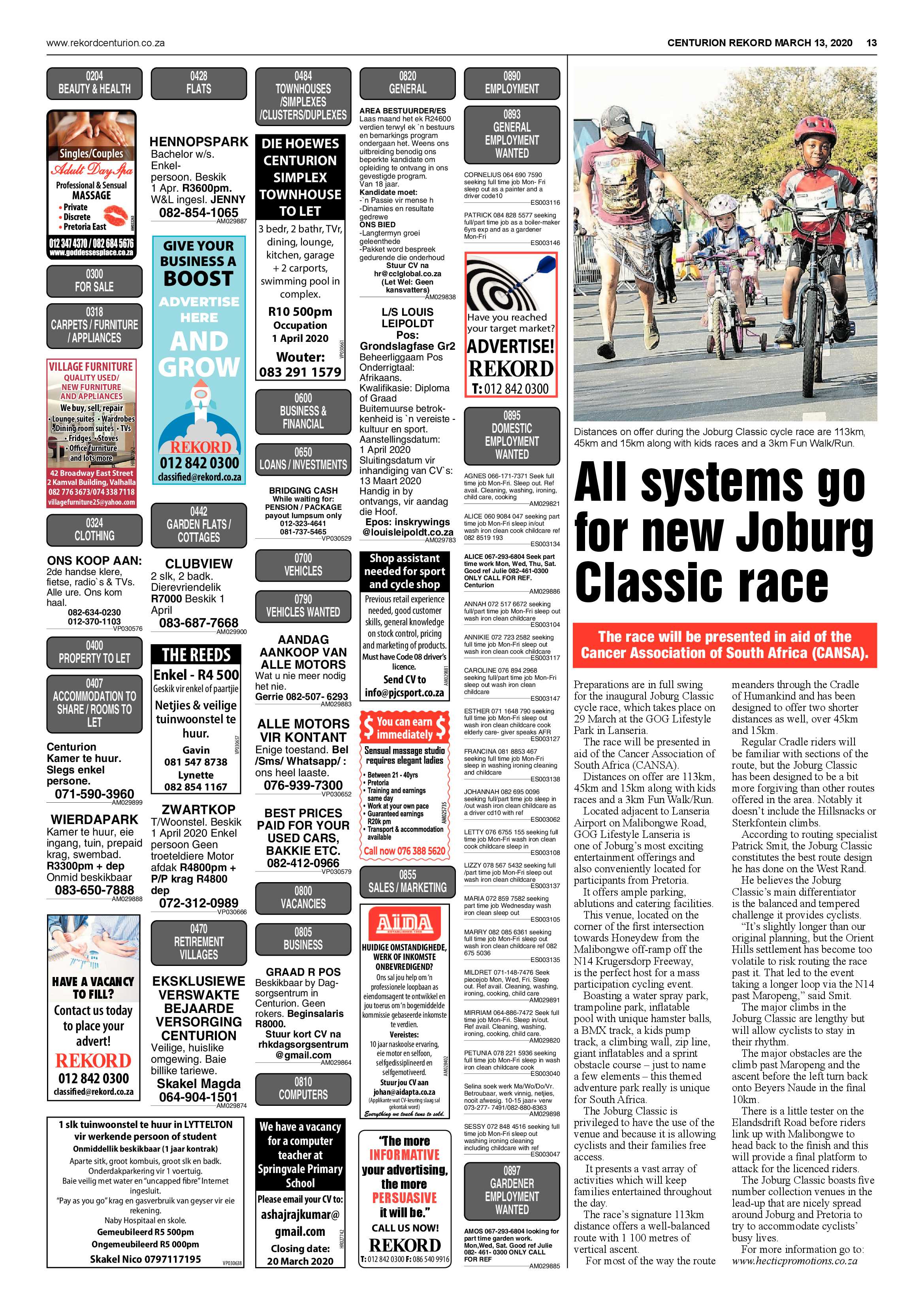 Rekord Centurion 13 March 2020 page 13