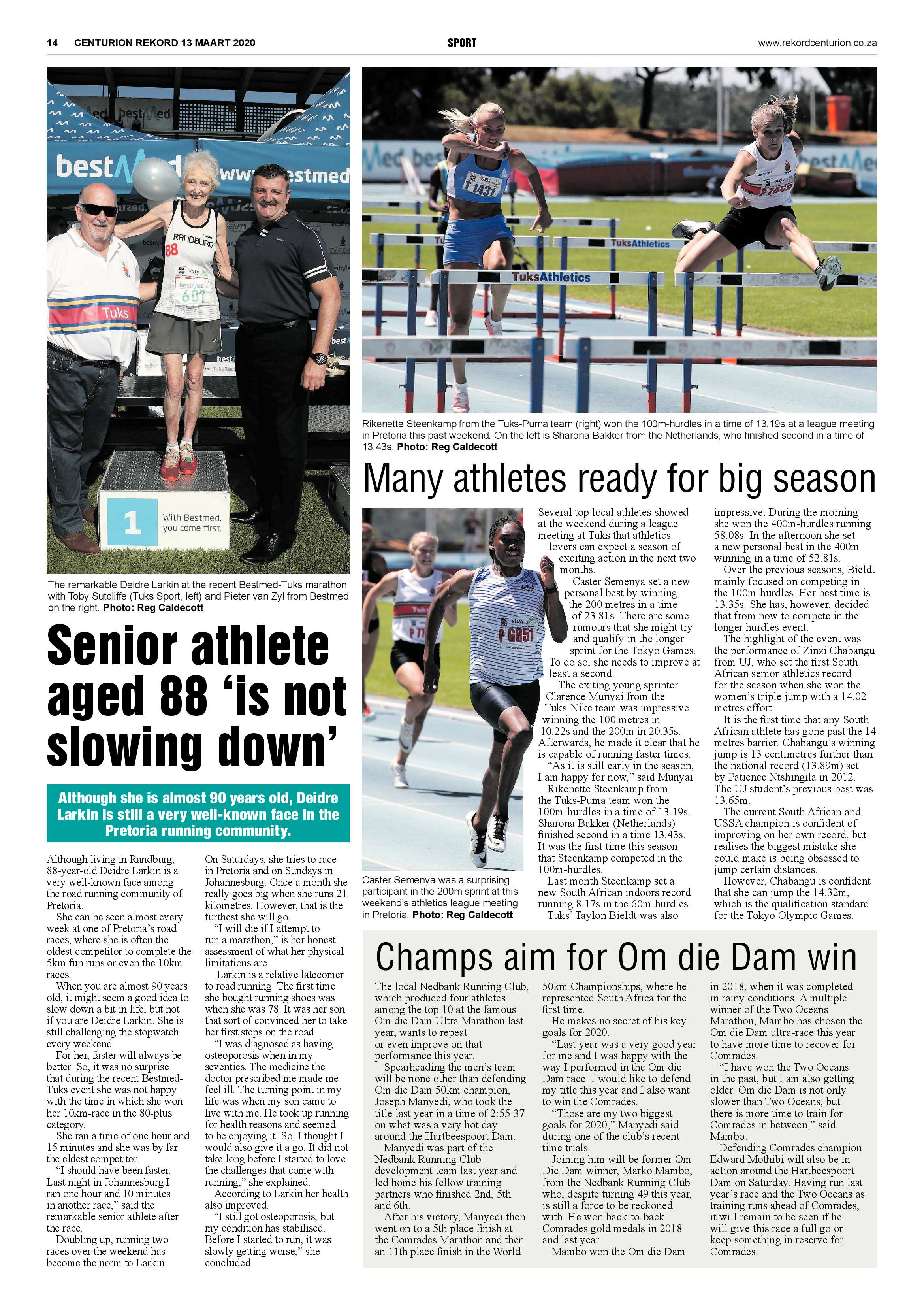 Rekord Centurion 13 March 2020 page 14