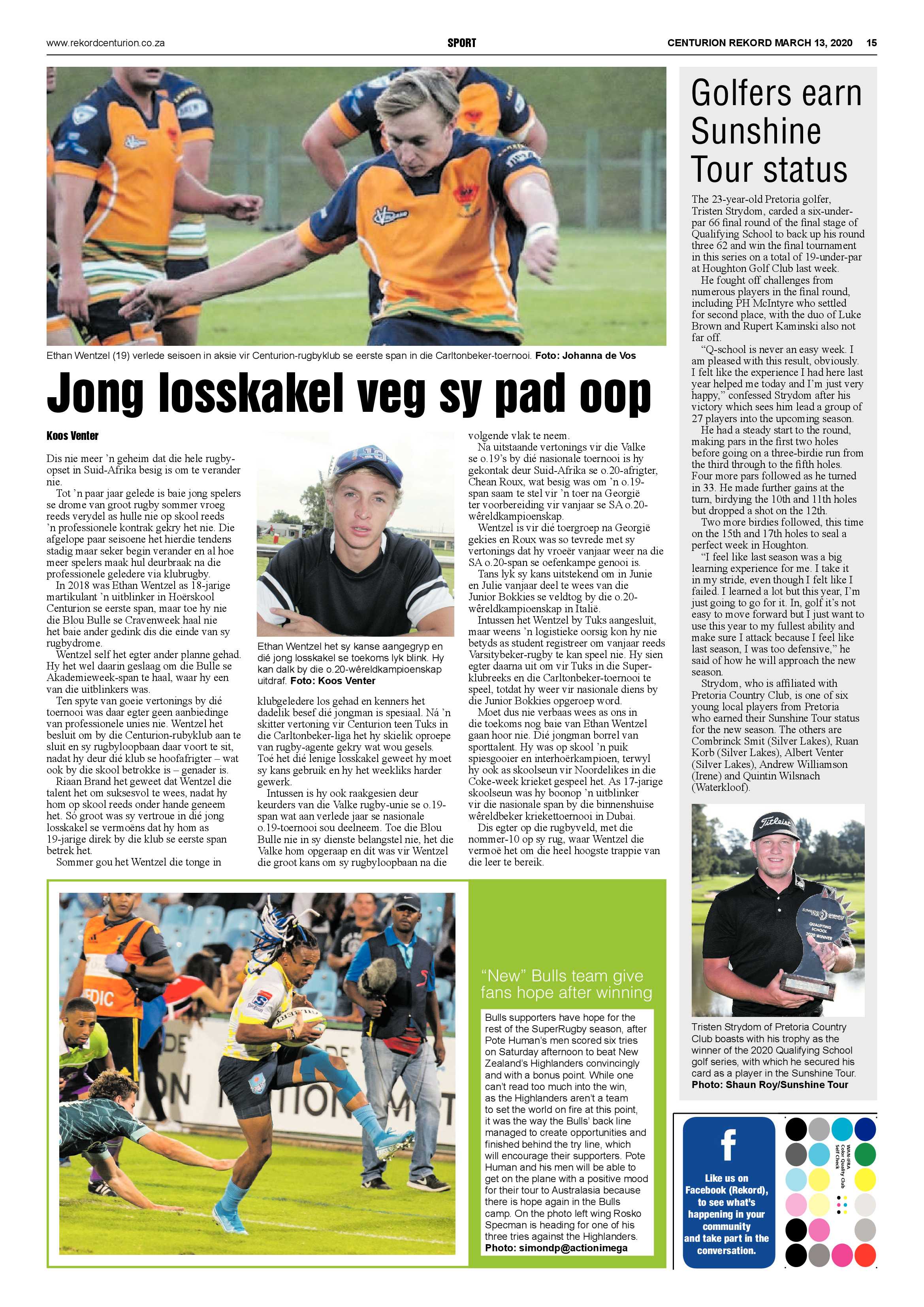 Rekord Centurion 13 March 2020 page 15
