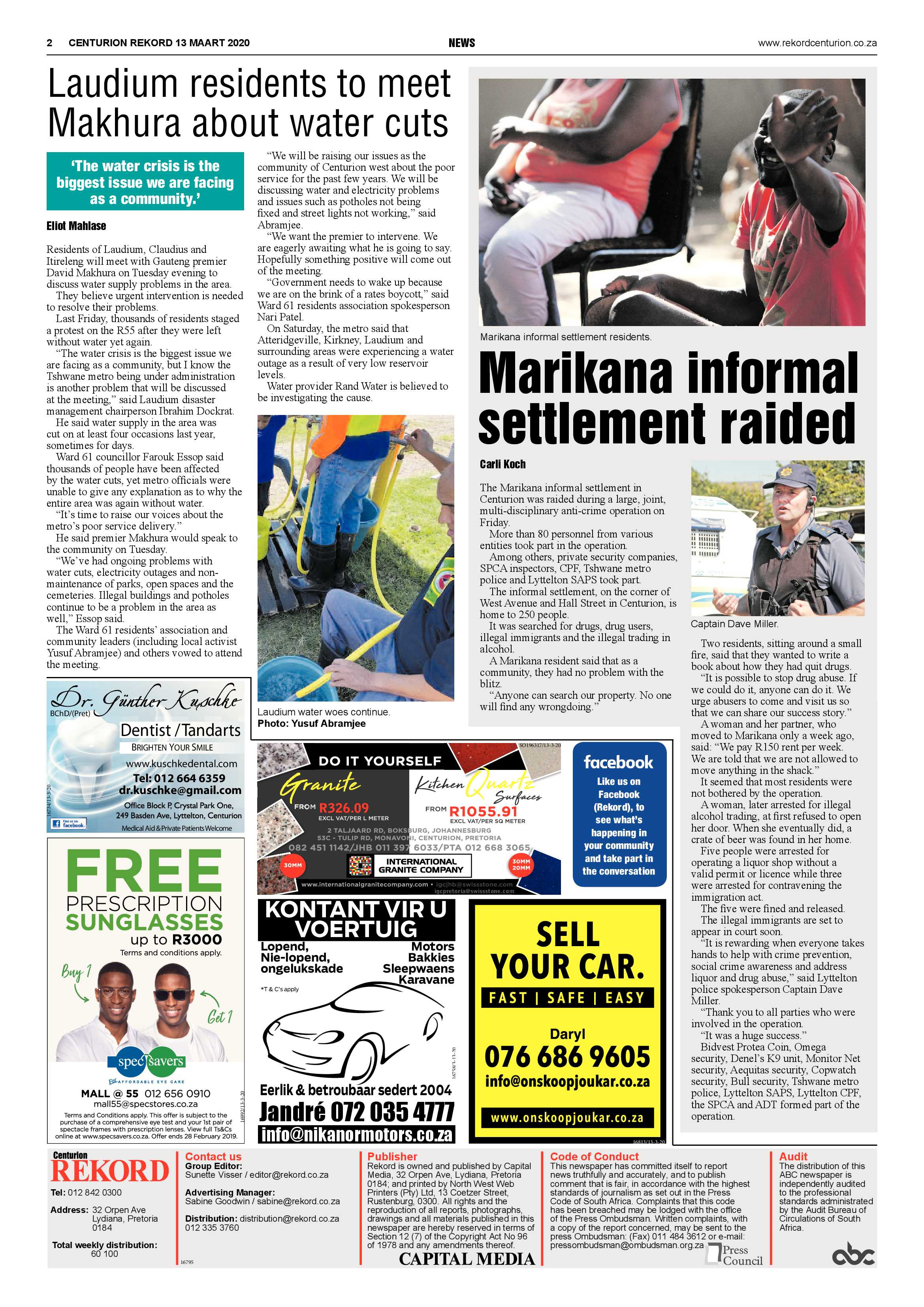 Rekord Centurion 13 March 2020 page 2