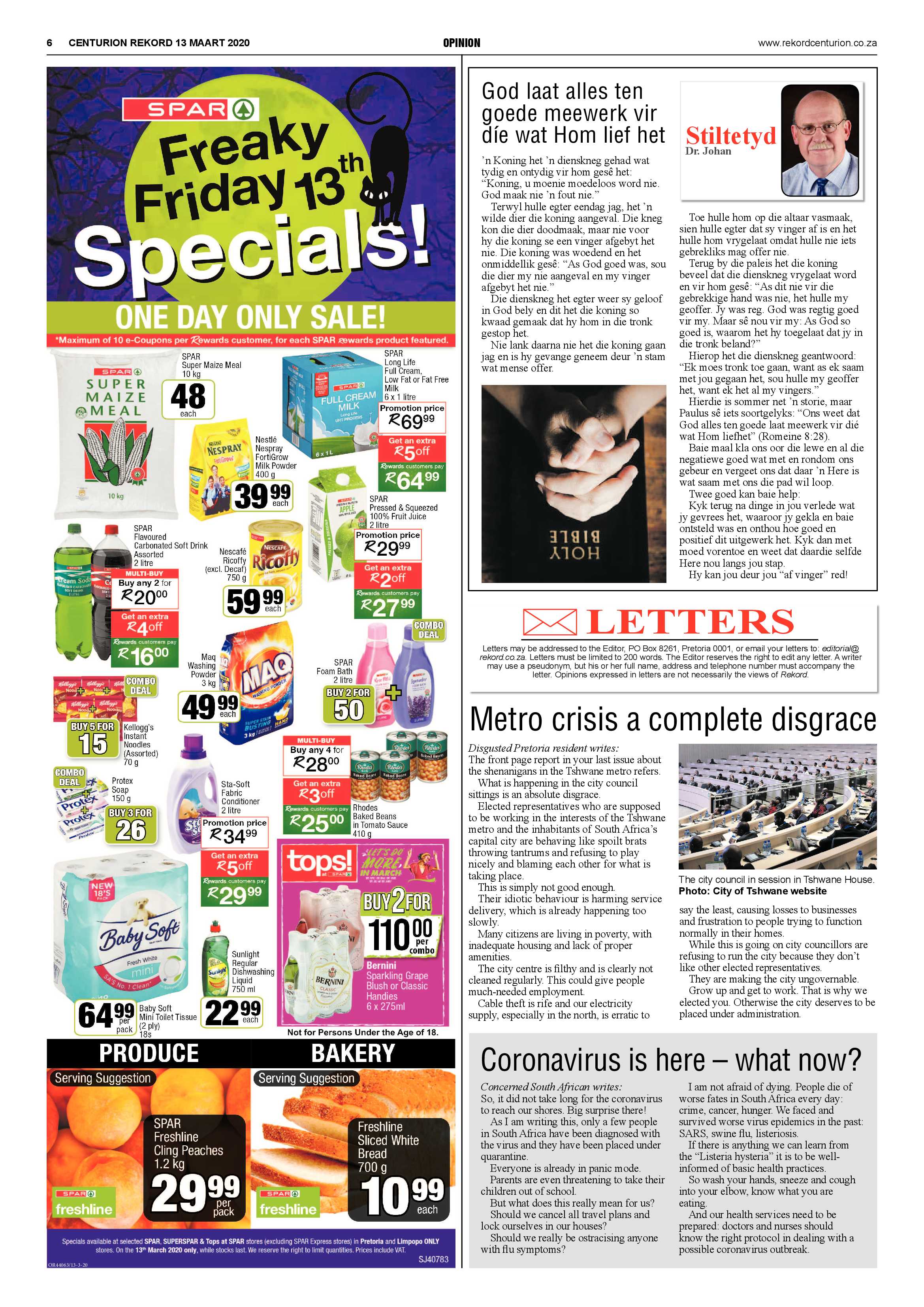 Rekord Centurion 13 March 2020 page 6