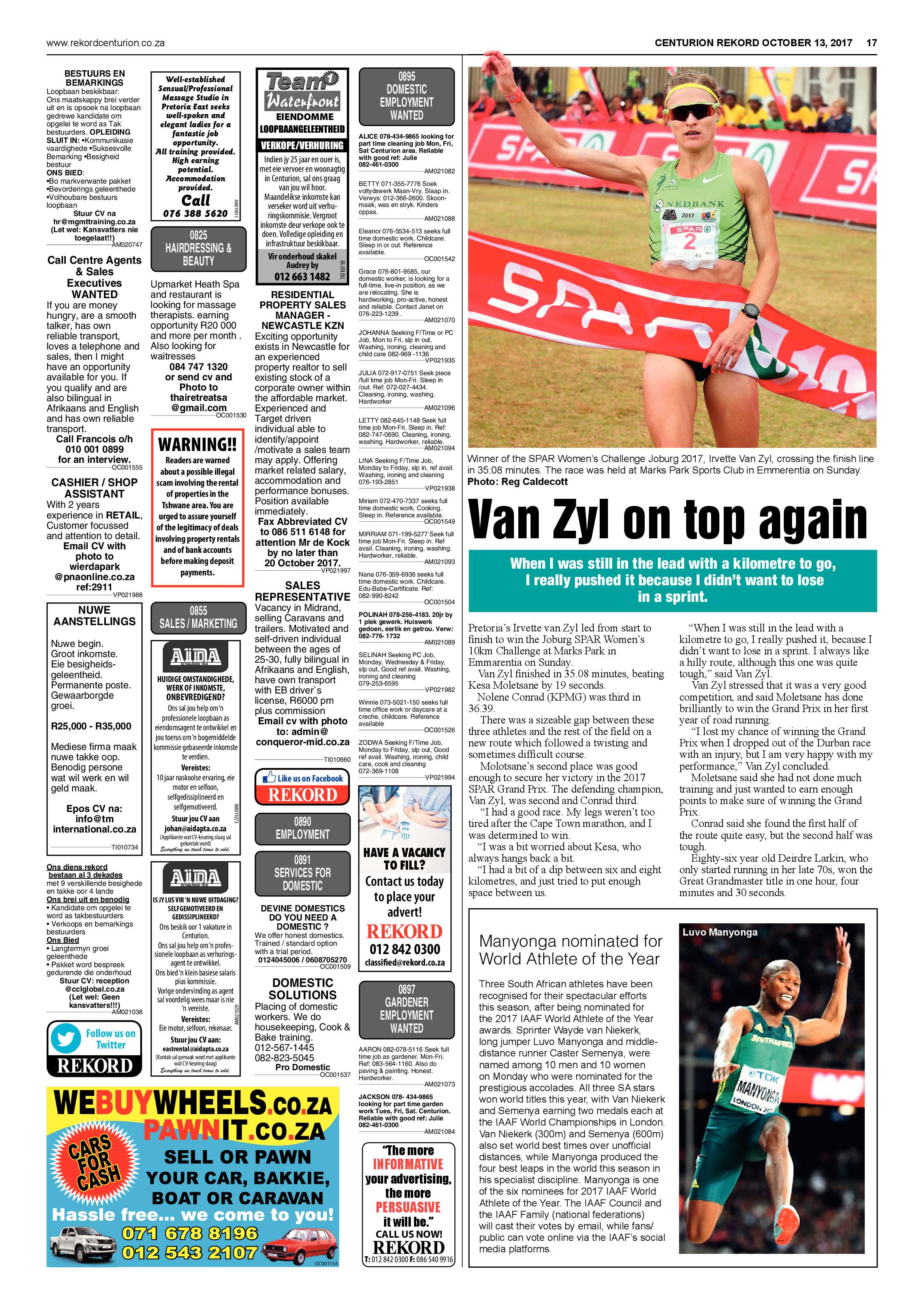 Rekord Centurion 2017 page 17
