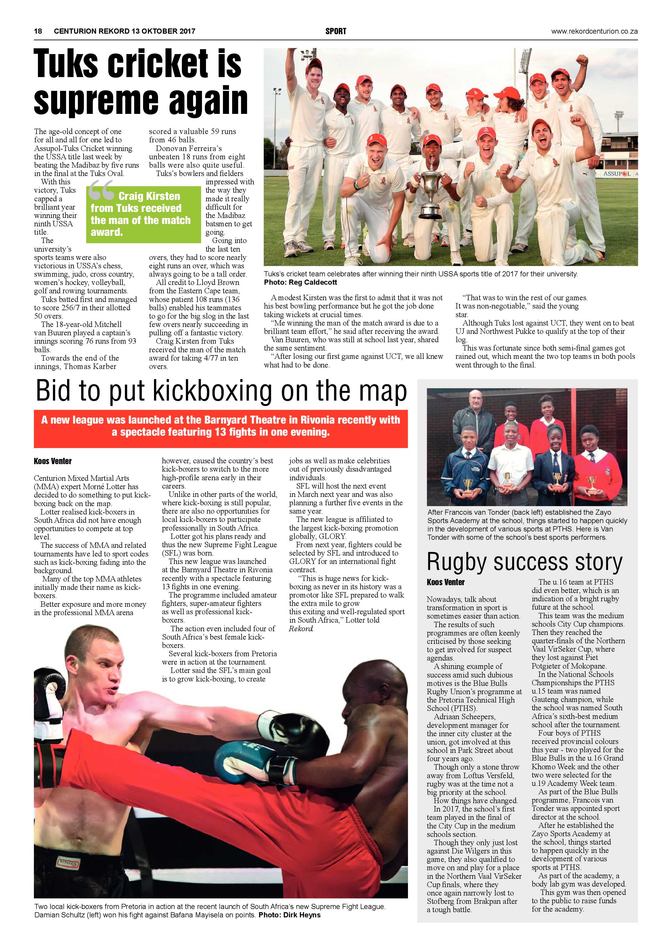 Rekord Centurion 2017 page 18