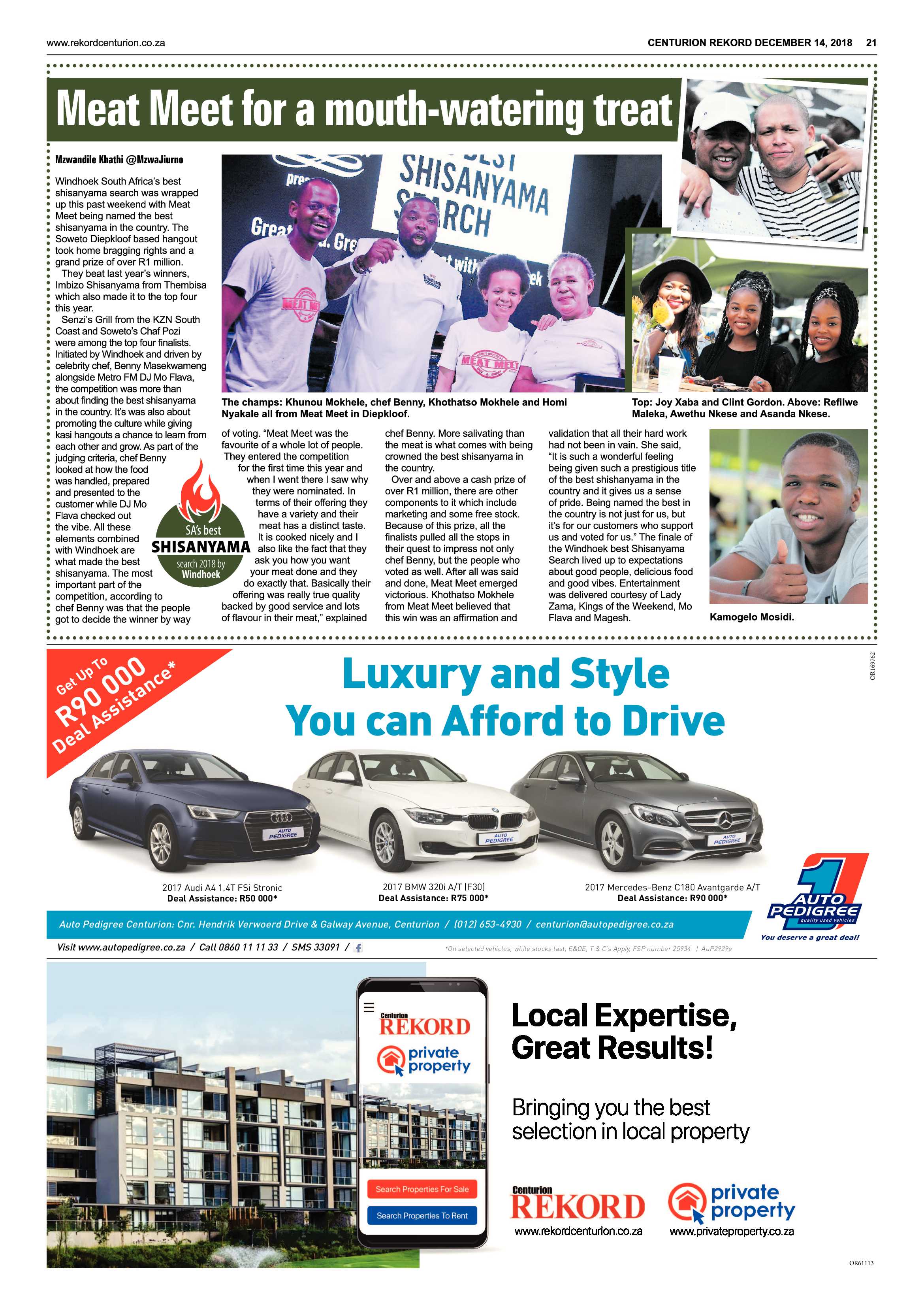 Rekord Centurion 14 December 2018 page 21