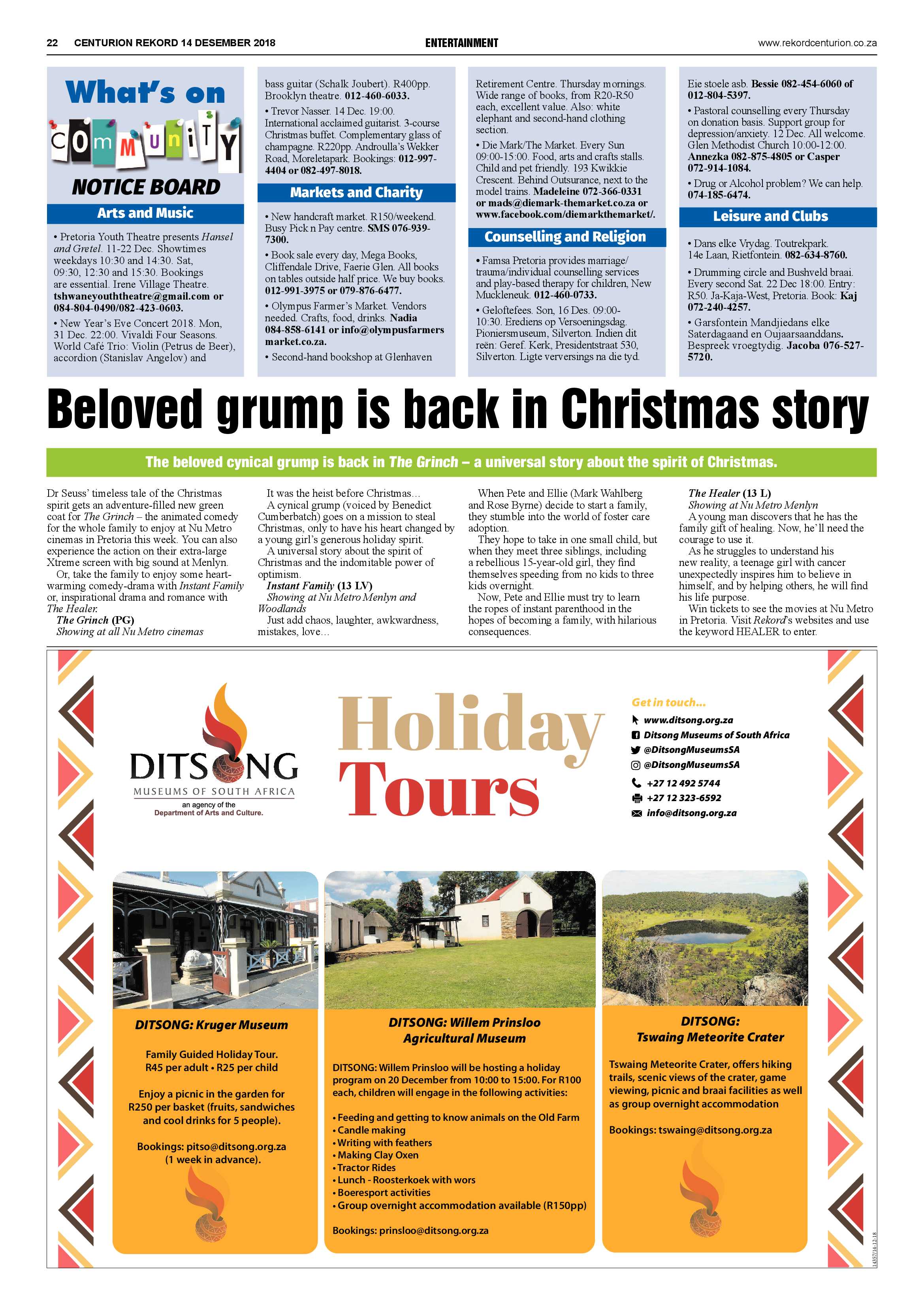 Rekord Centurion 14 December 2018 page 22