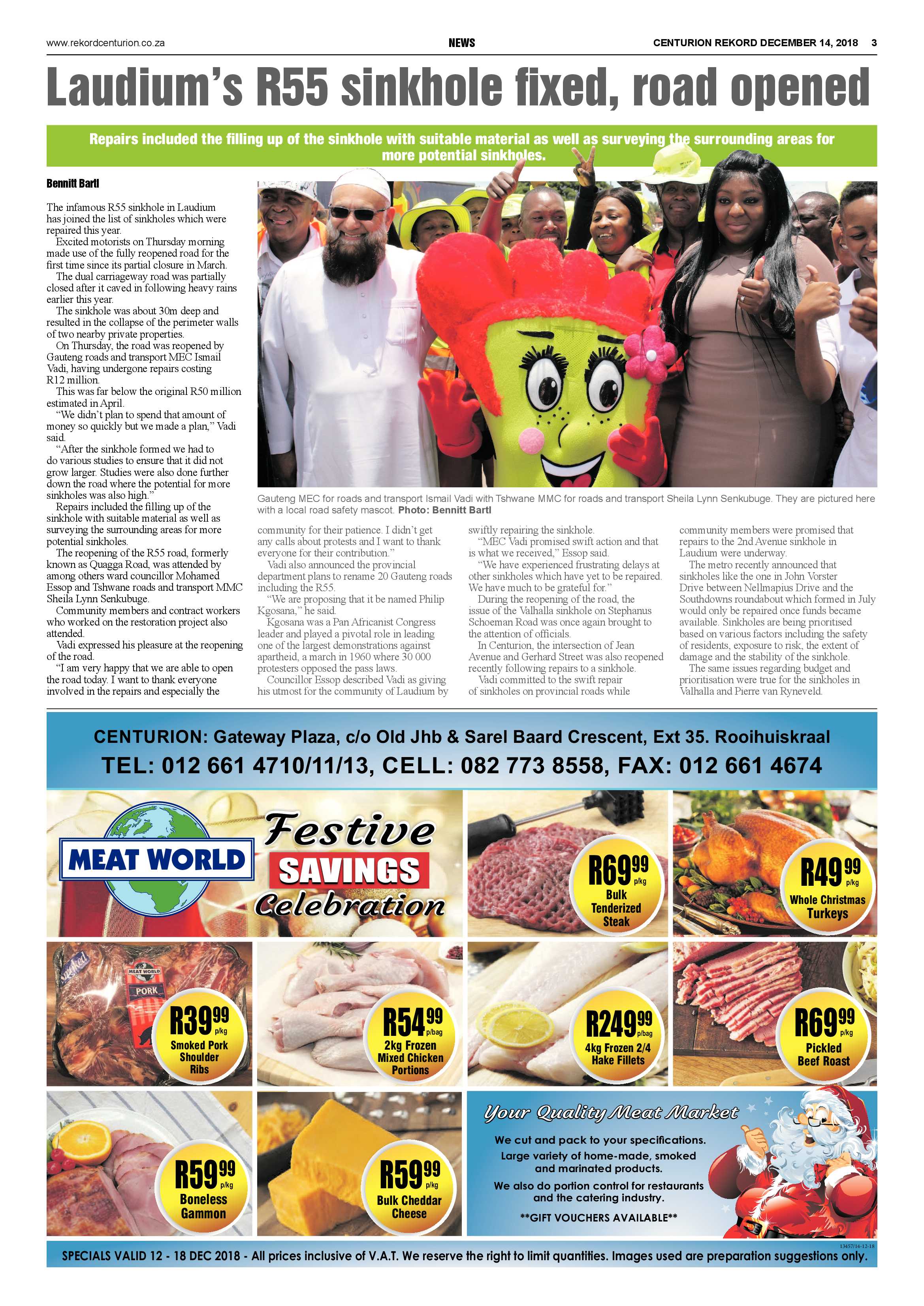 Rekord Centurion 14 December 2018 page 3