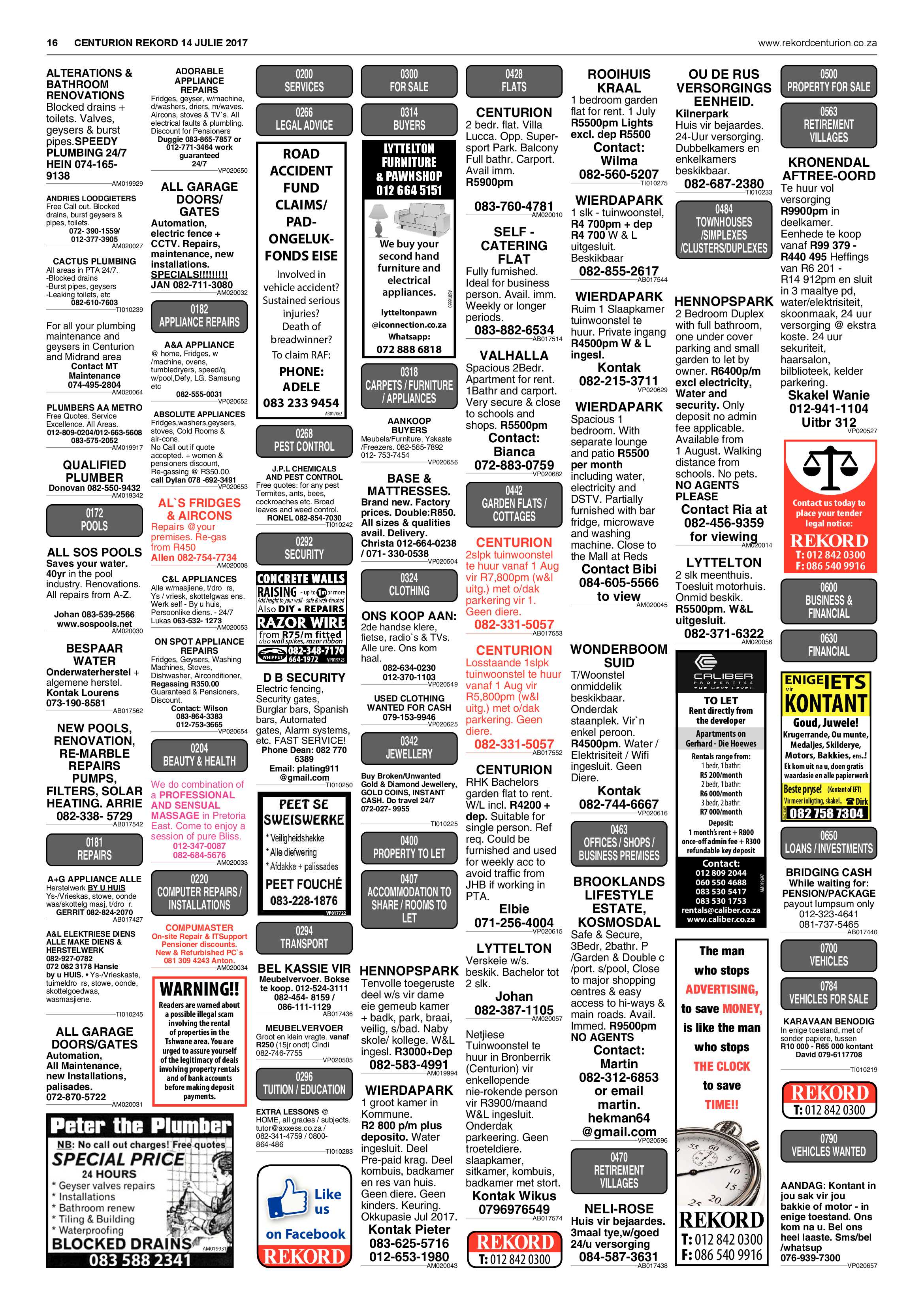 Rekord Centurion 14 July 2017 page 16