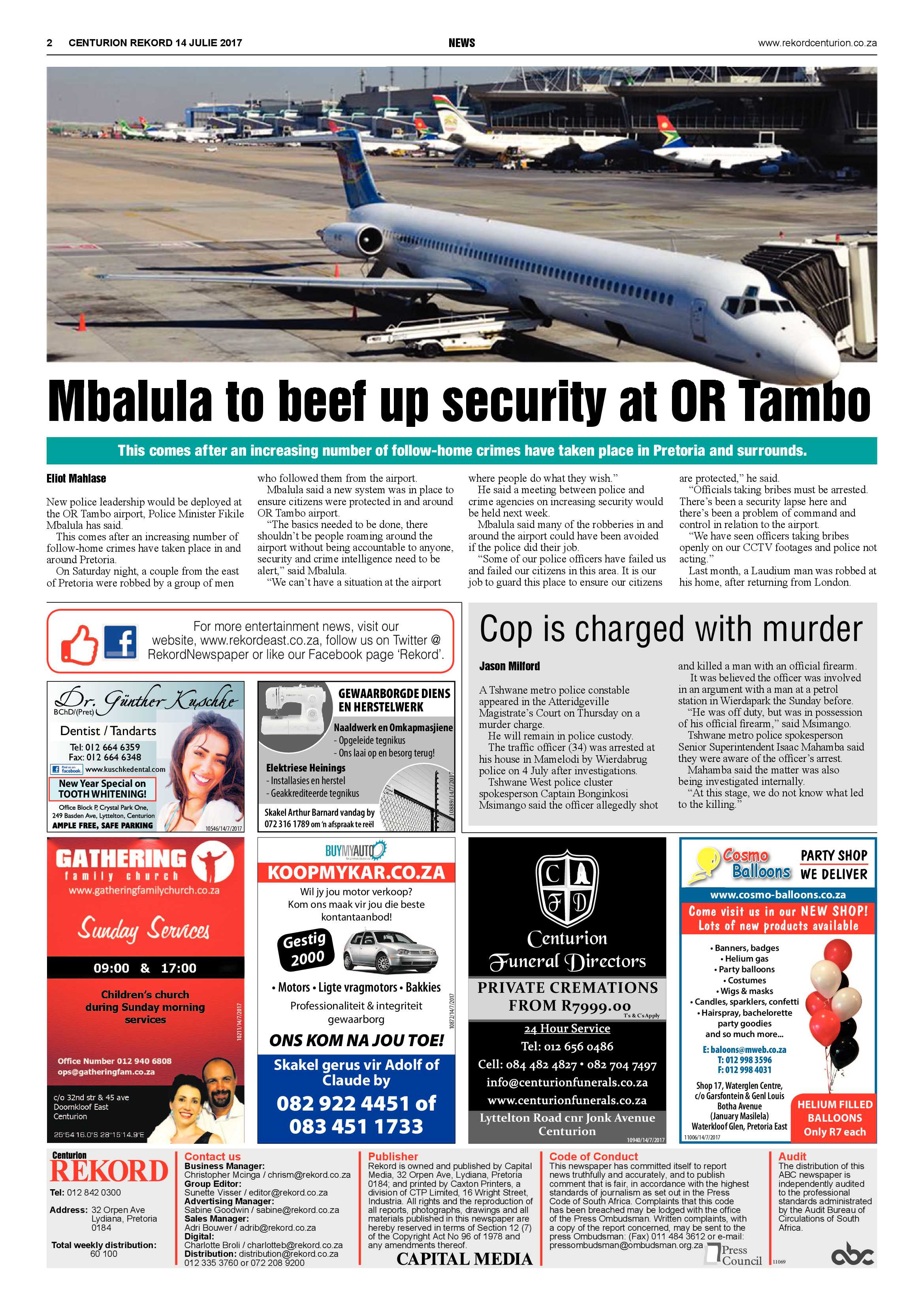 Rekord Centurion 14 July 2017 page 2