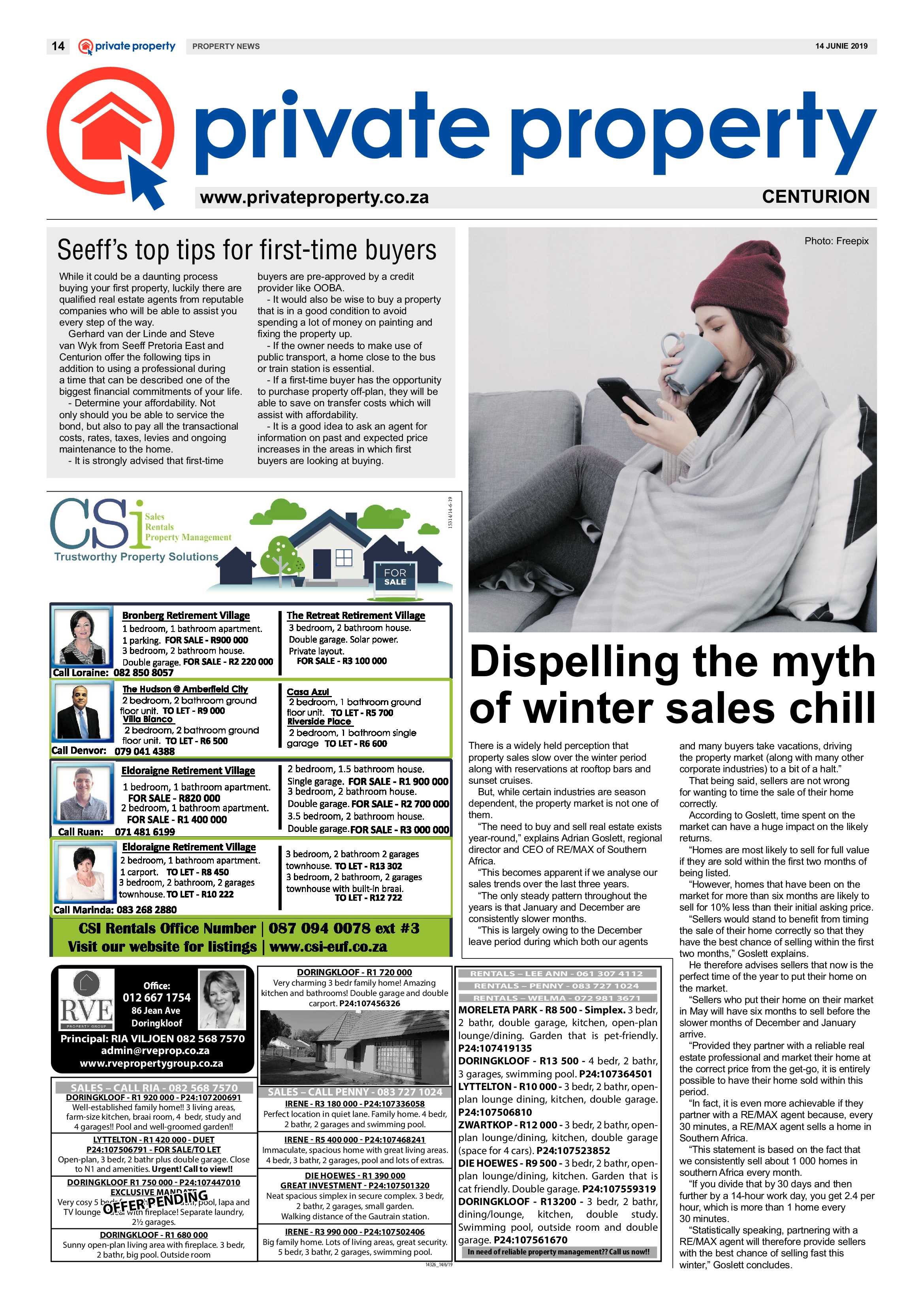 Rekord Centurion 14 June 2019 page 14