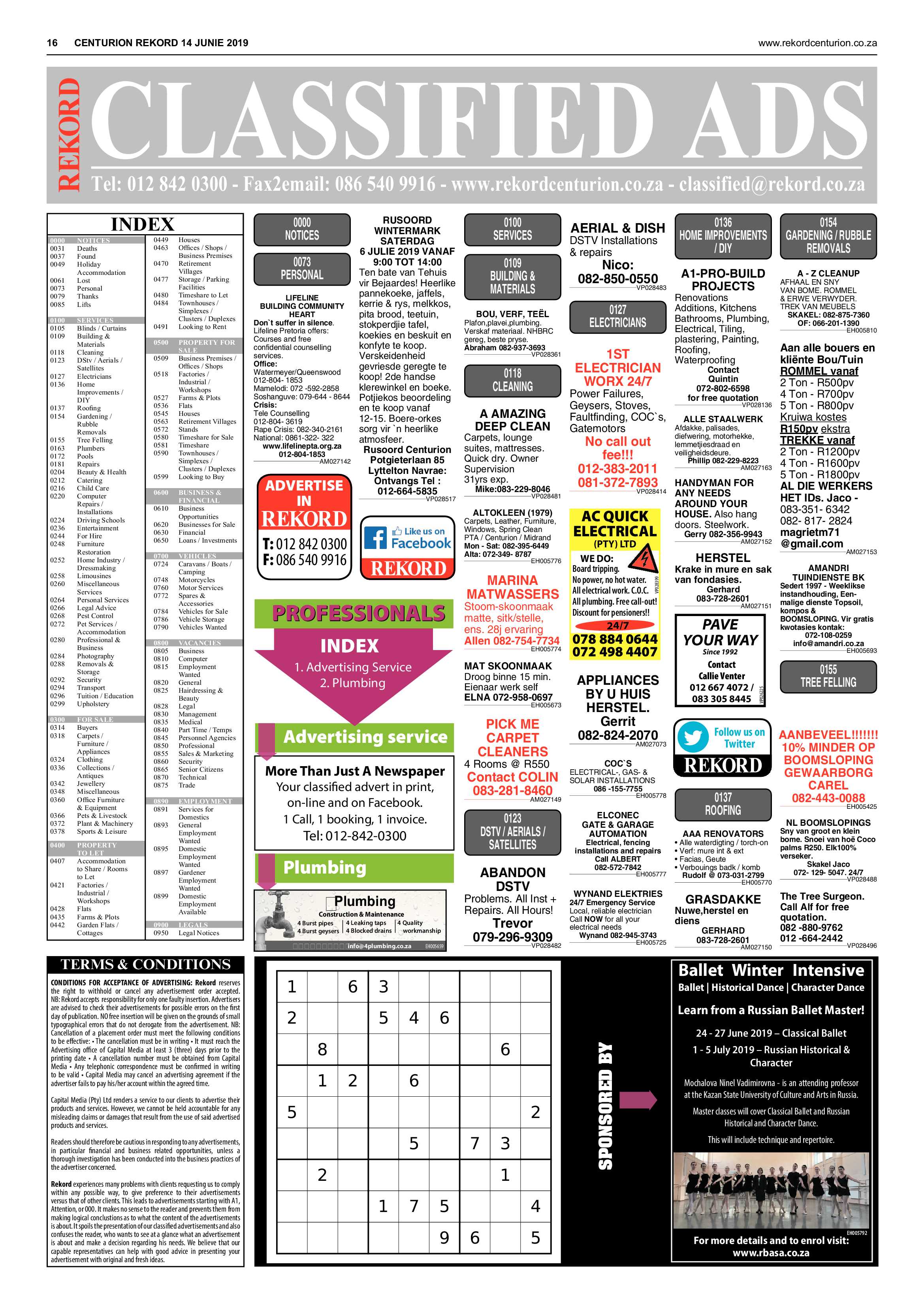 Rekord Centurion 14 June 2019 page 16