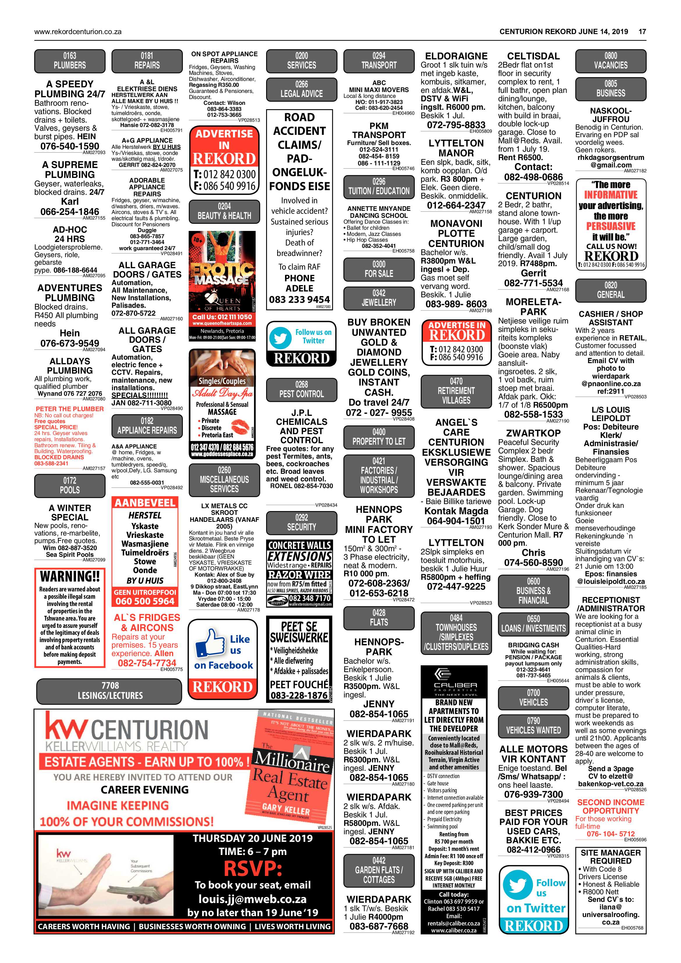 Rekord Centurion 14 June 2019 page 17