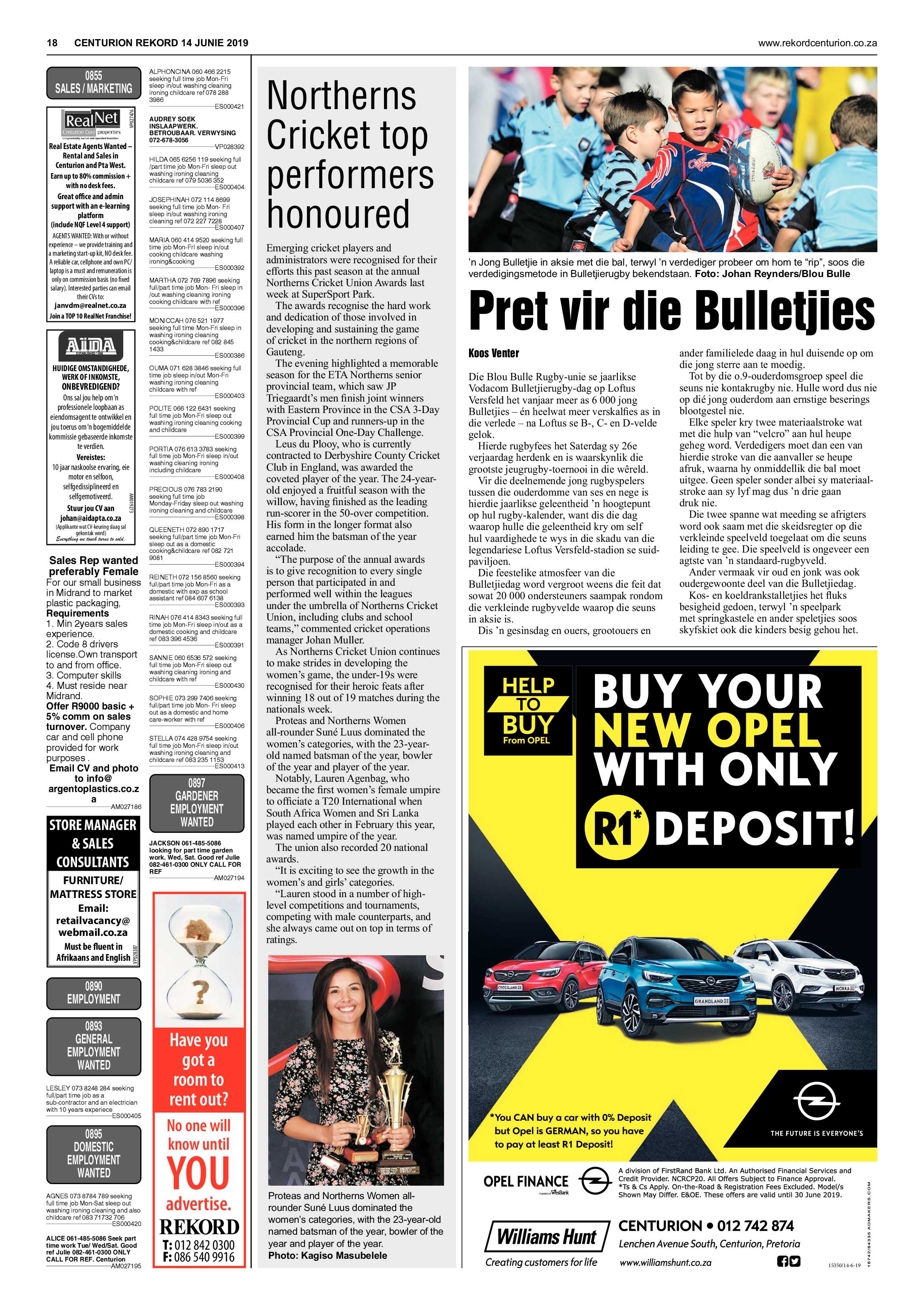 Rekord Centurion 14 June 2019 page 18