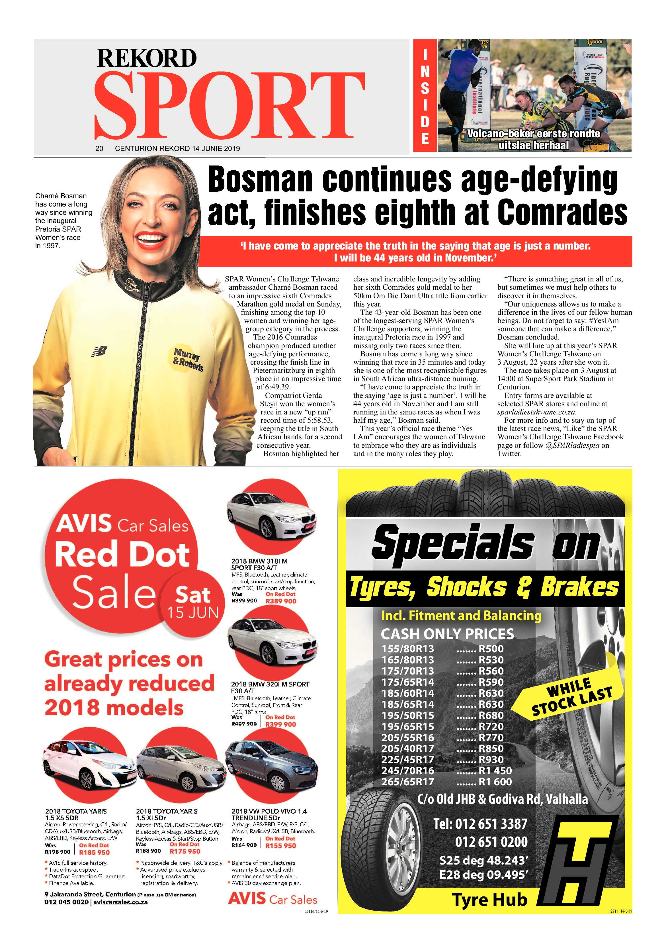 Rekord Centurion 14 June 2019 page 20