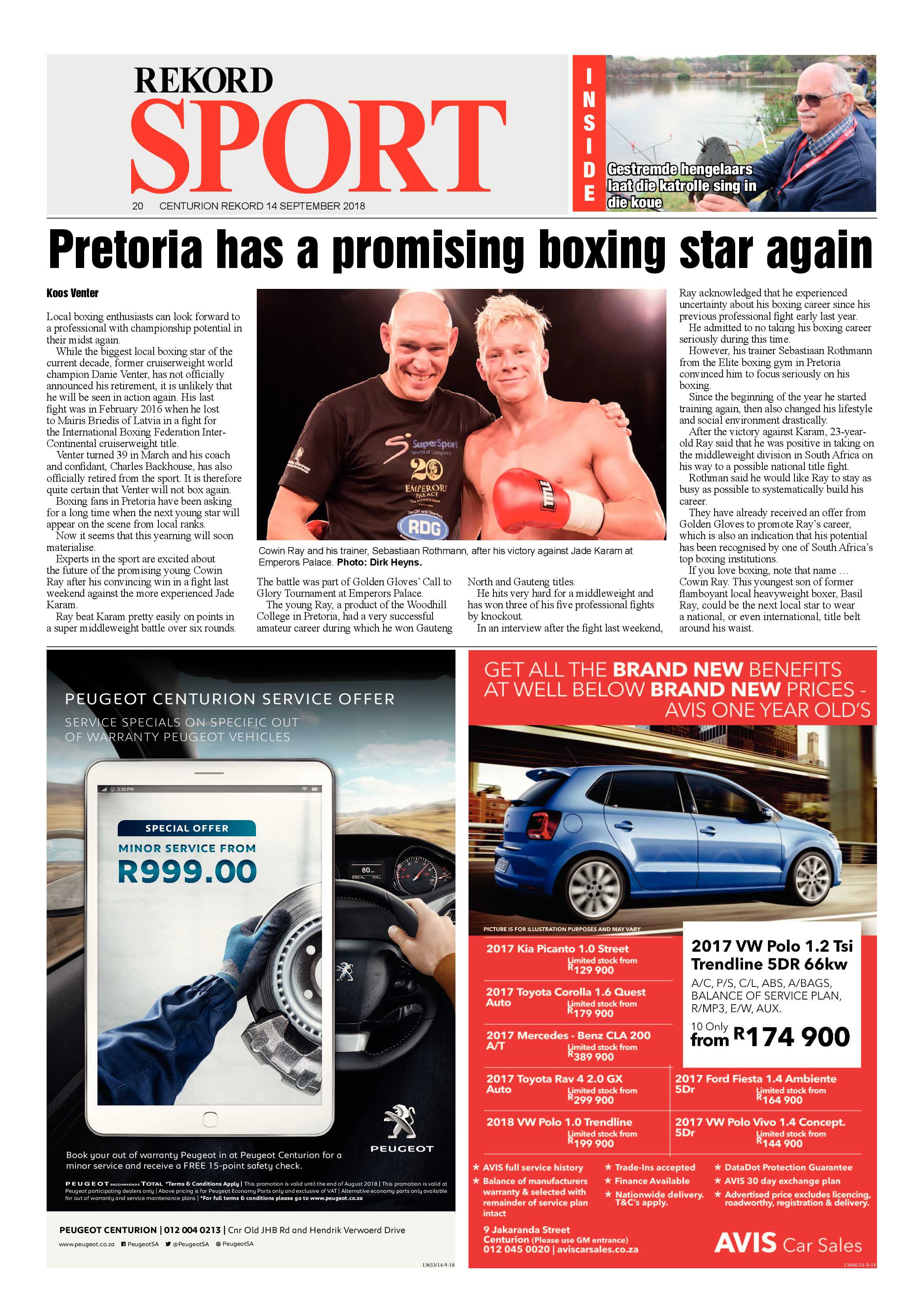 Rekord Centurion 14 September 2018 page 20