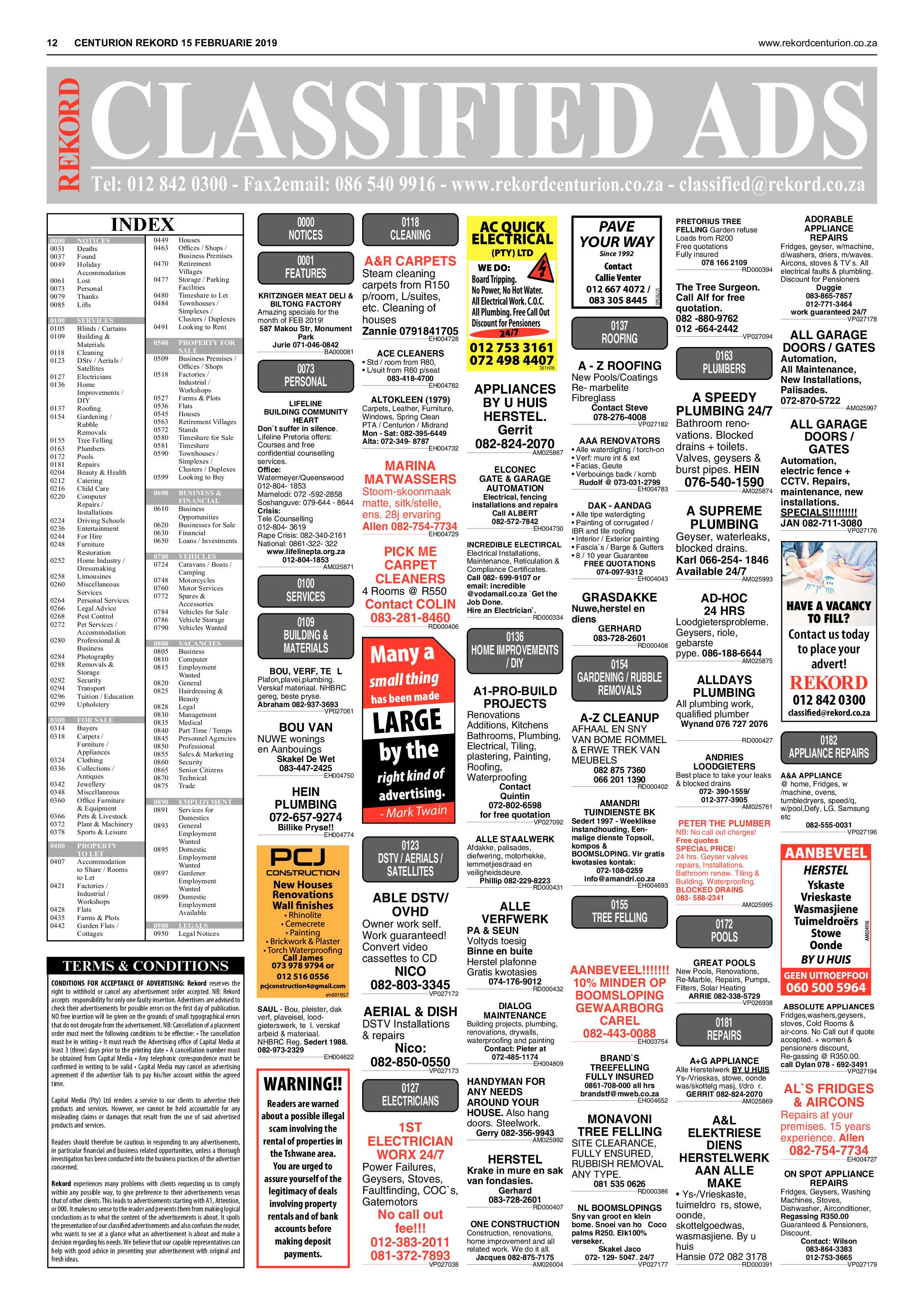 Rekord Centurion 15 February 2019 page 12