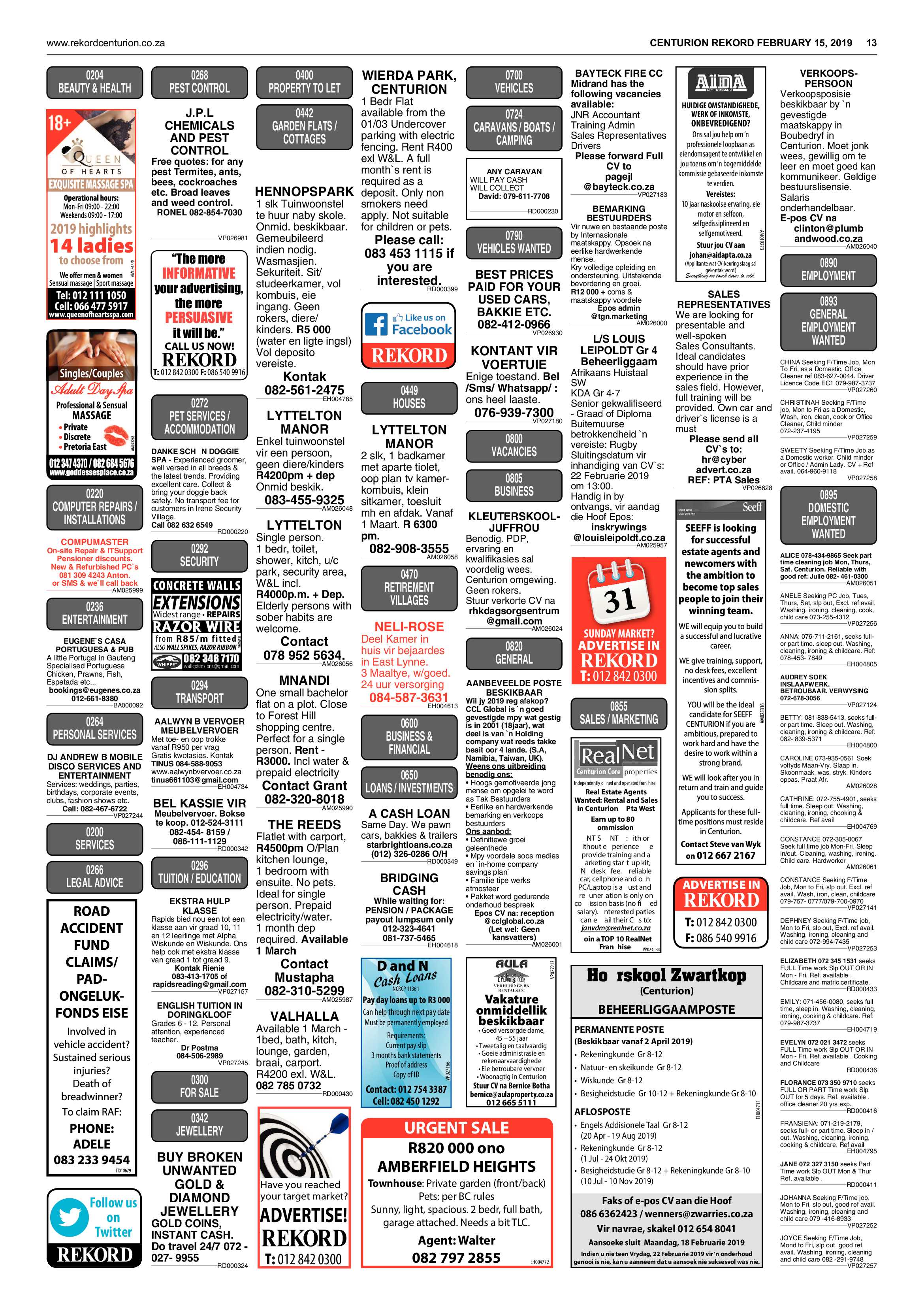 Rekord Centurion 15 February 2019 page 13