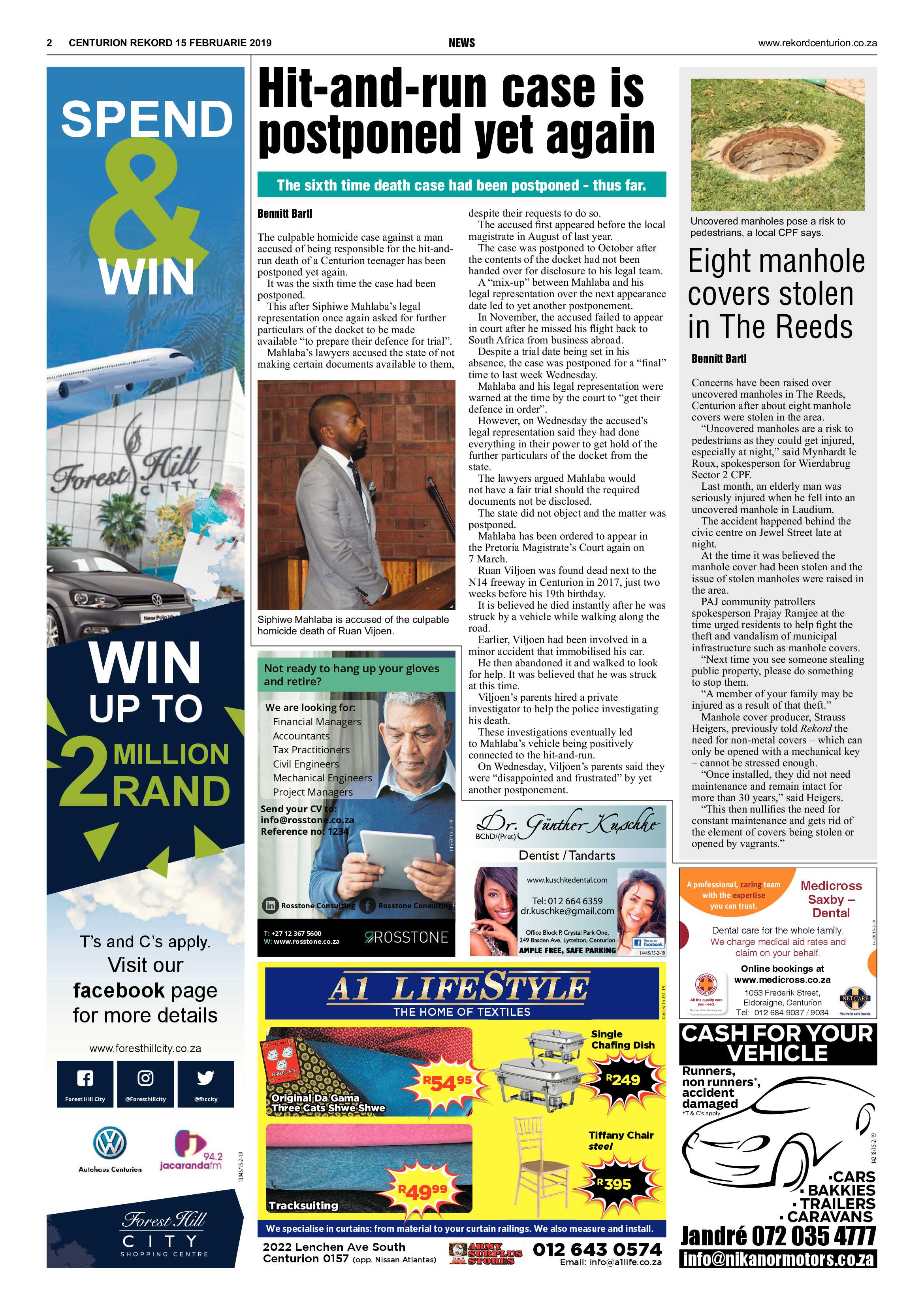 Rekord Centurion 15 February 2019 page 2