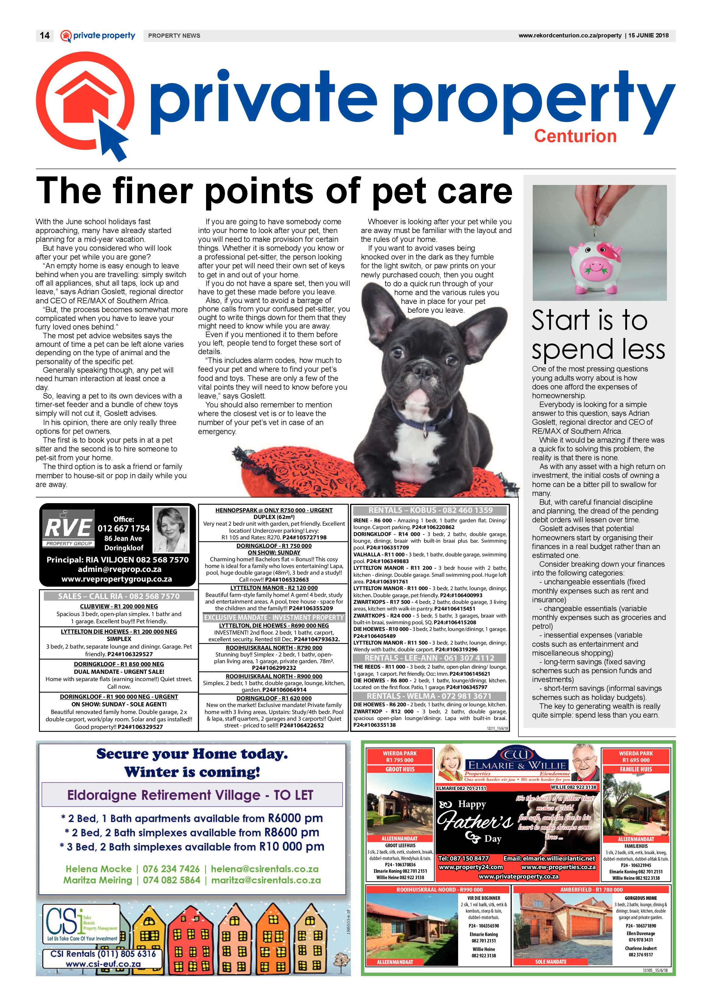 Rekord Centurion 15 June 2018 page 14
