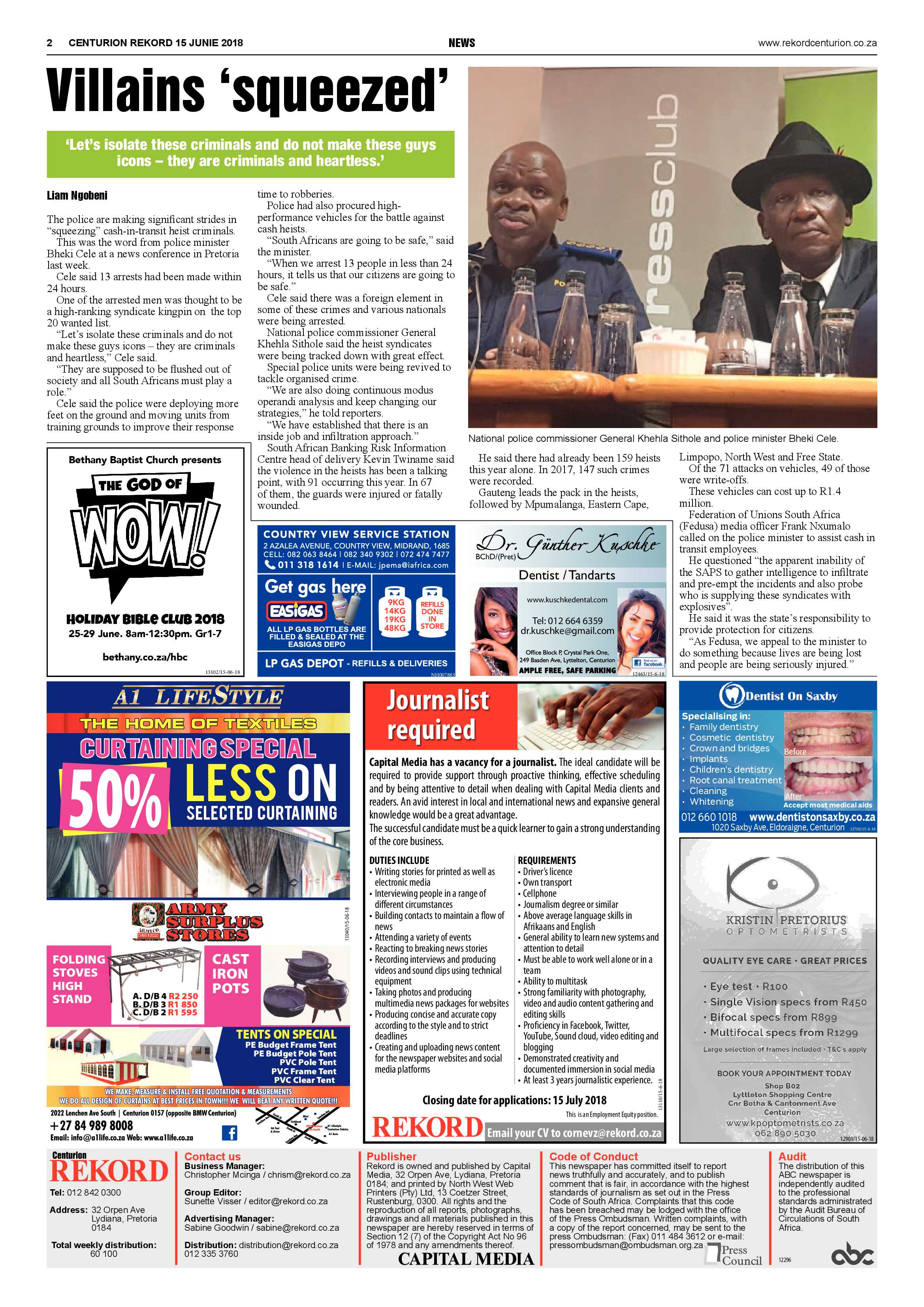 Rekord Centurion 15 June 2018 page 2