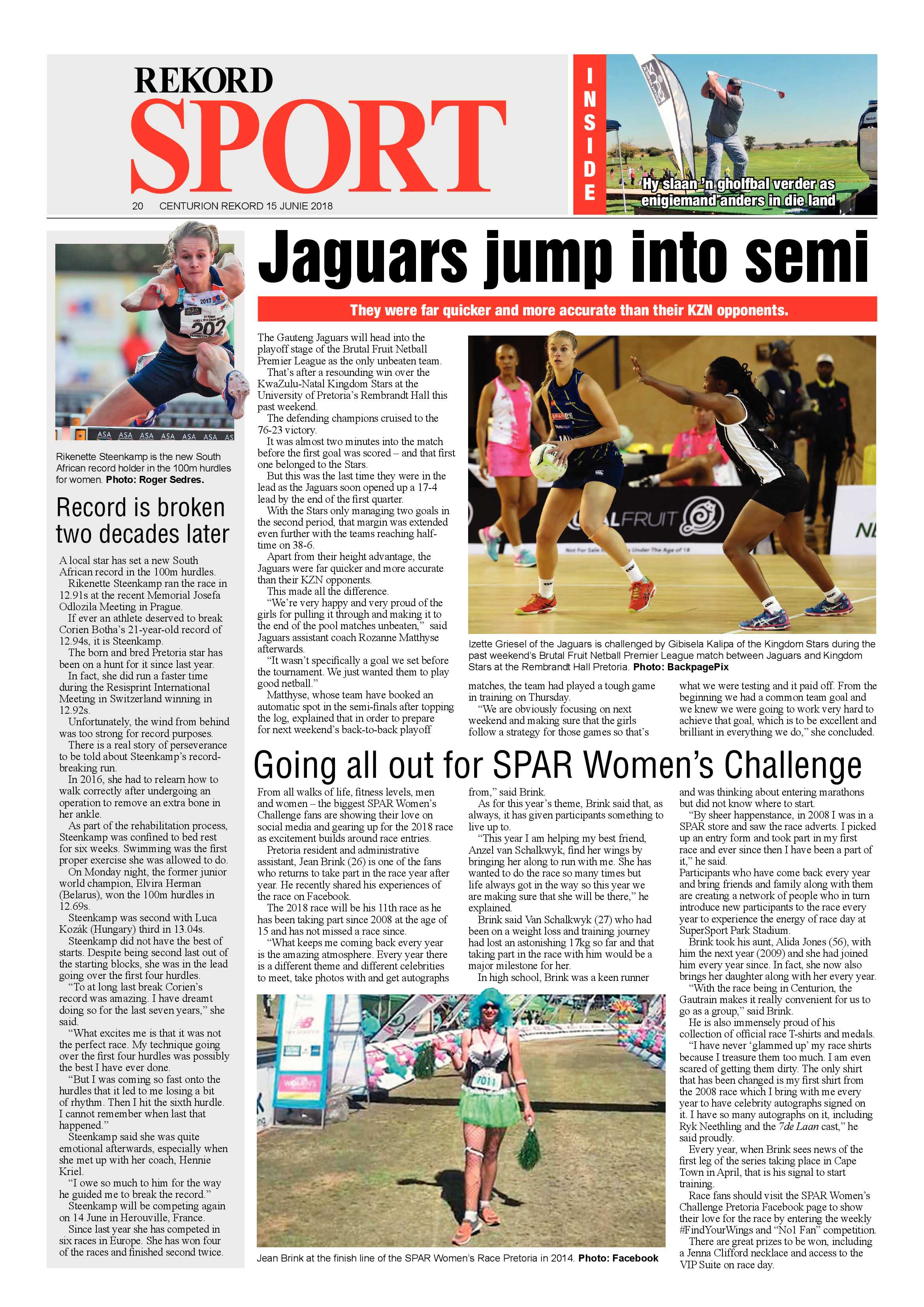 Rekord Centurion 15 June 2018 page 20