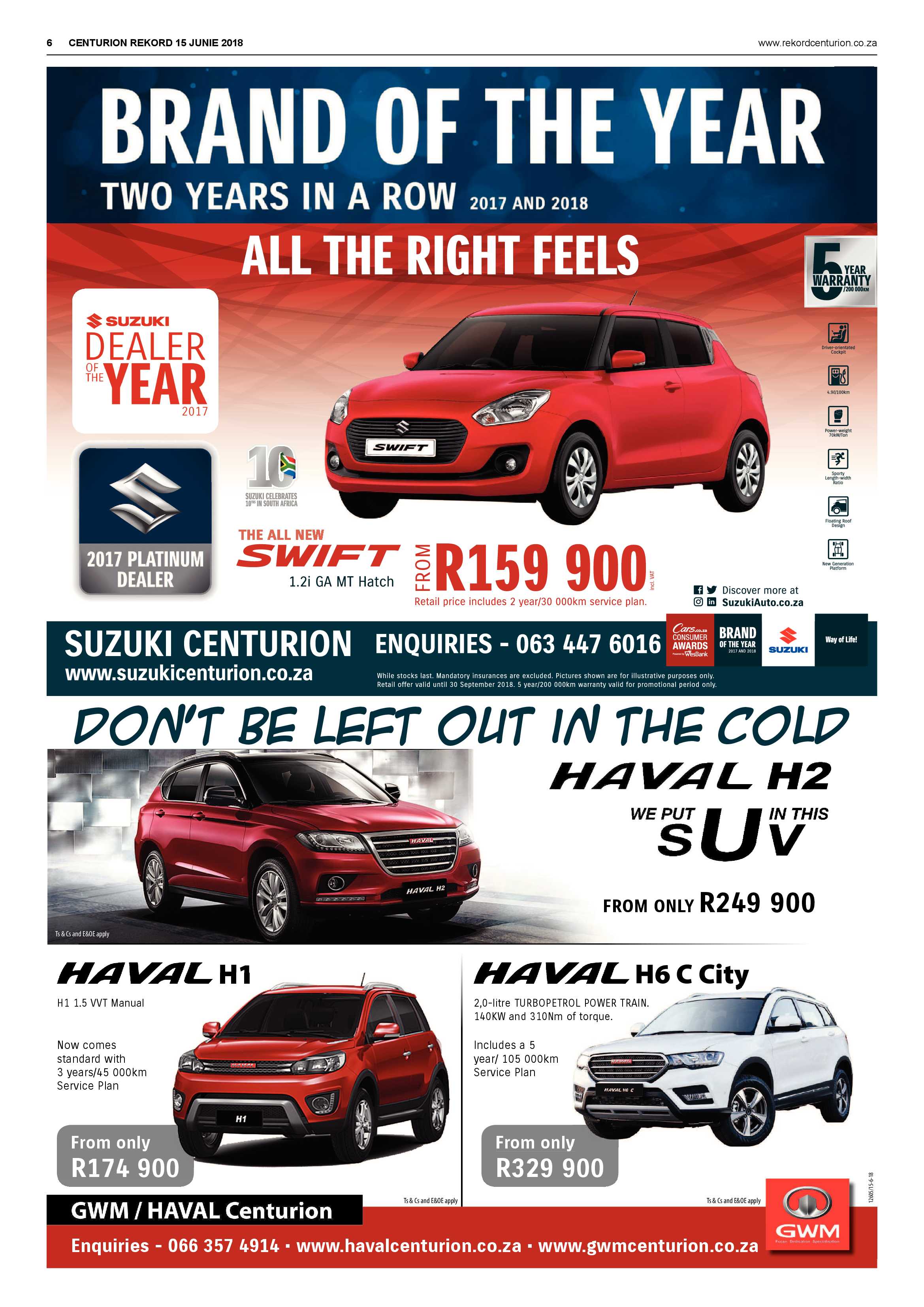 Rekord Centurion 15 June 2018 page 6