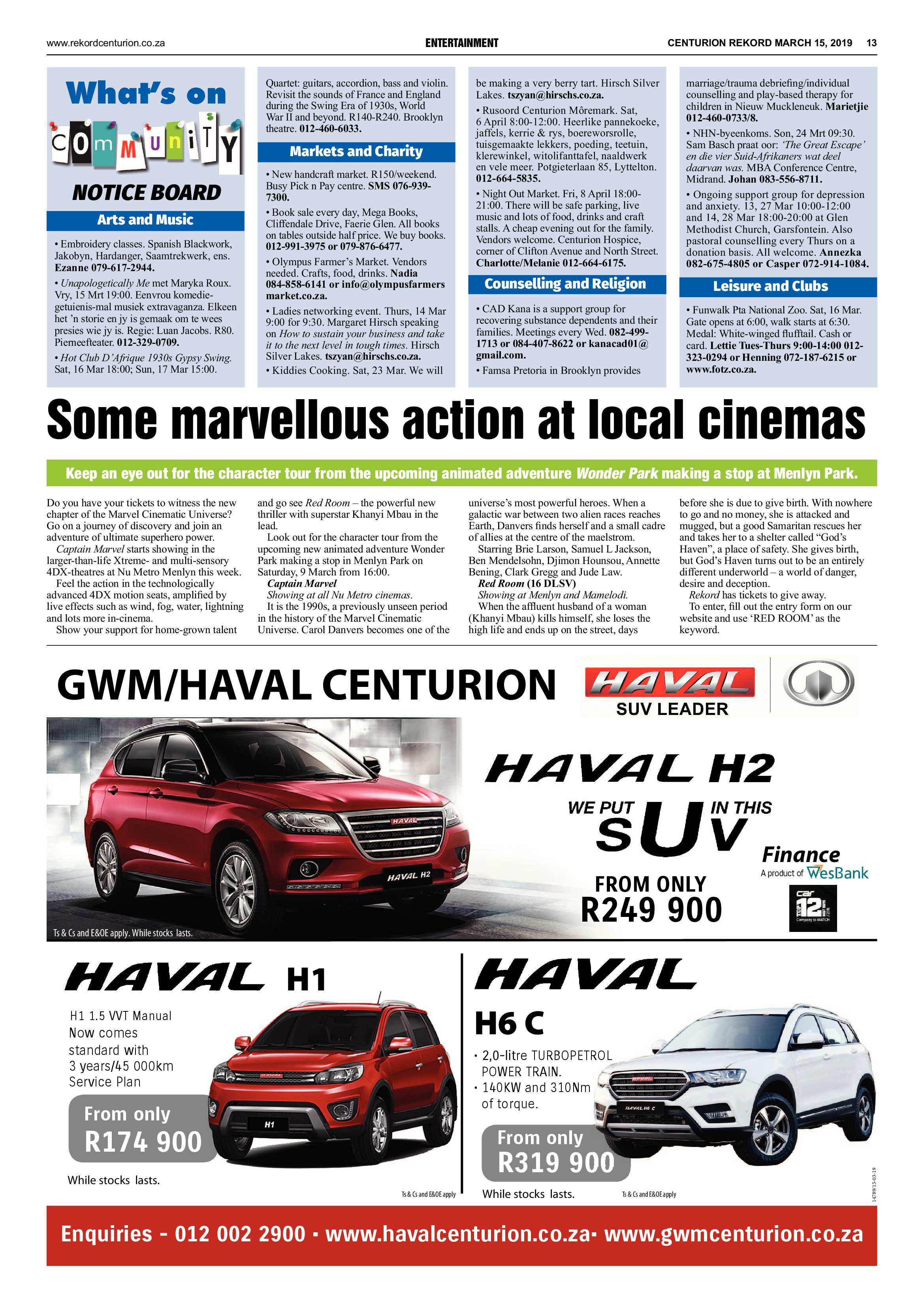 Rekord Centurion 15 March 2019 page 13