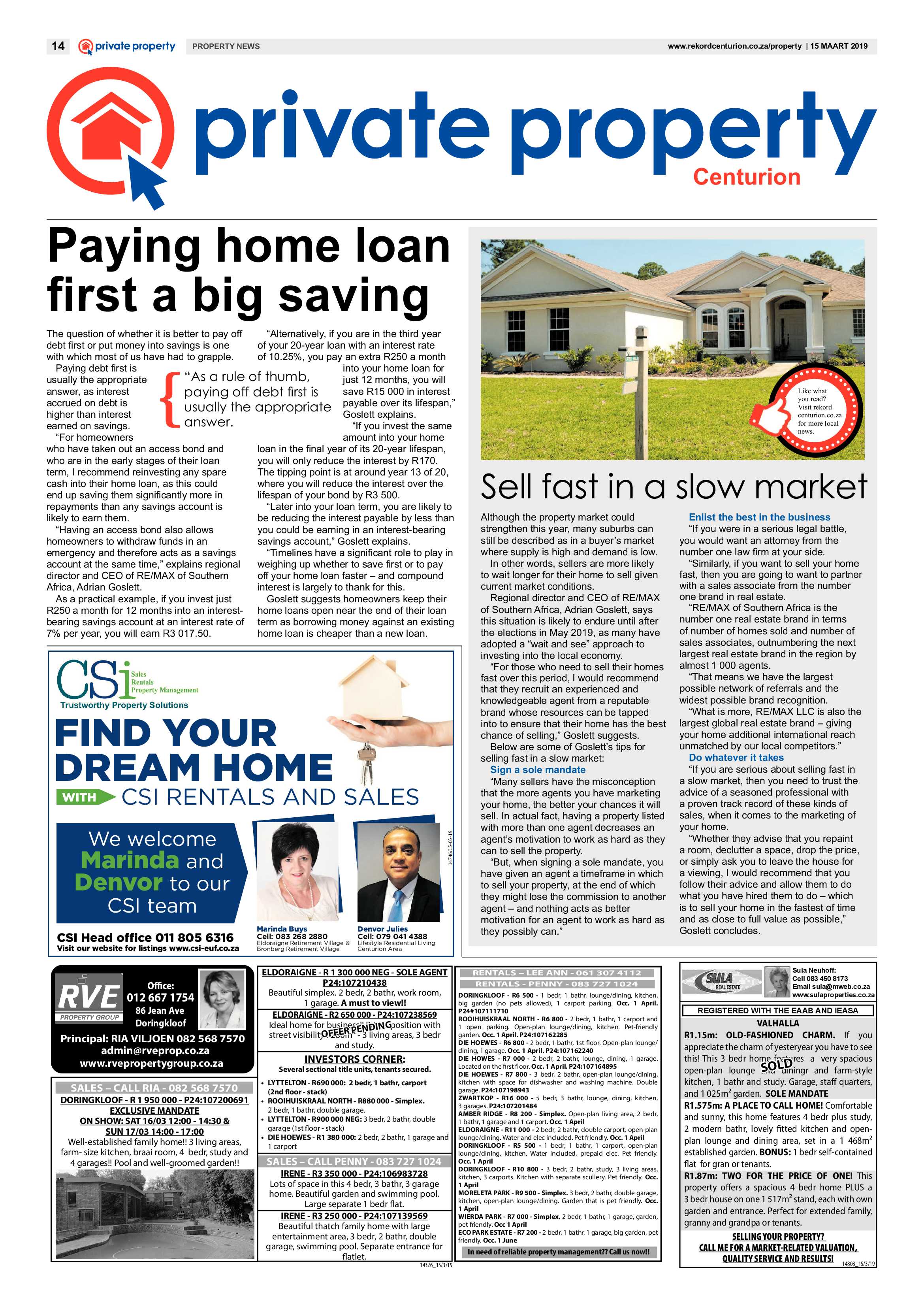 Rekord Centurion 15 March 2019 page 14