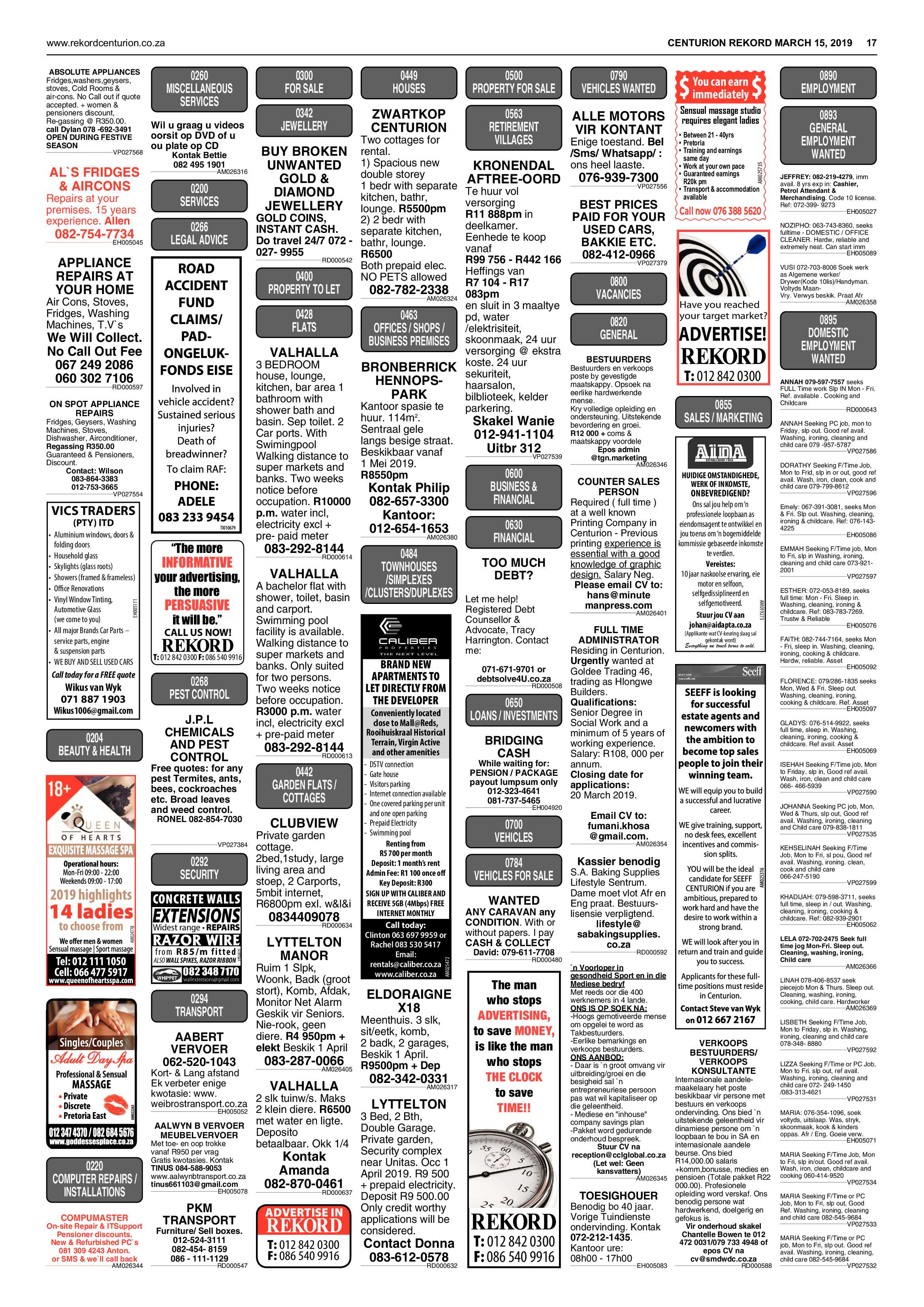 Rekord Centurion 15 March 2019 page 17