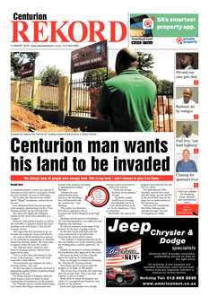 Rekord Centurion 15 March 2019