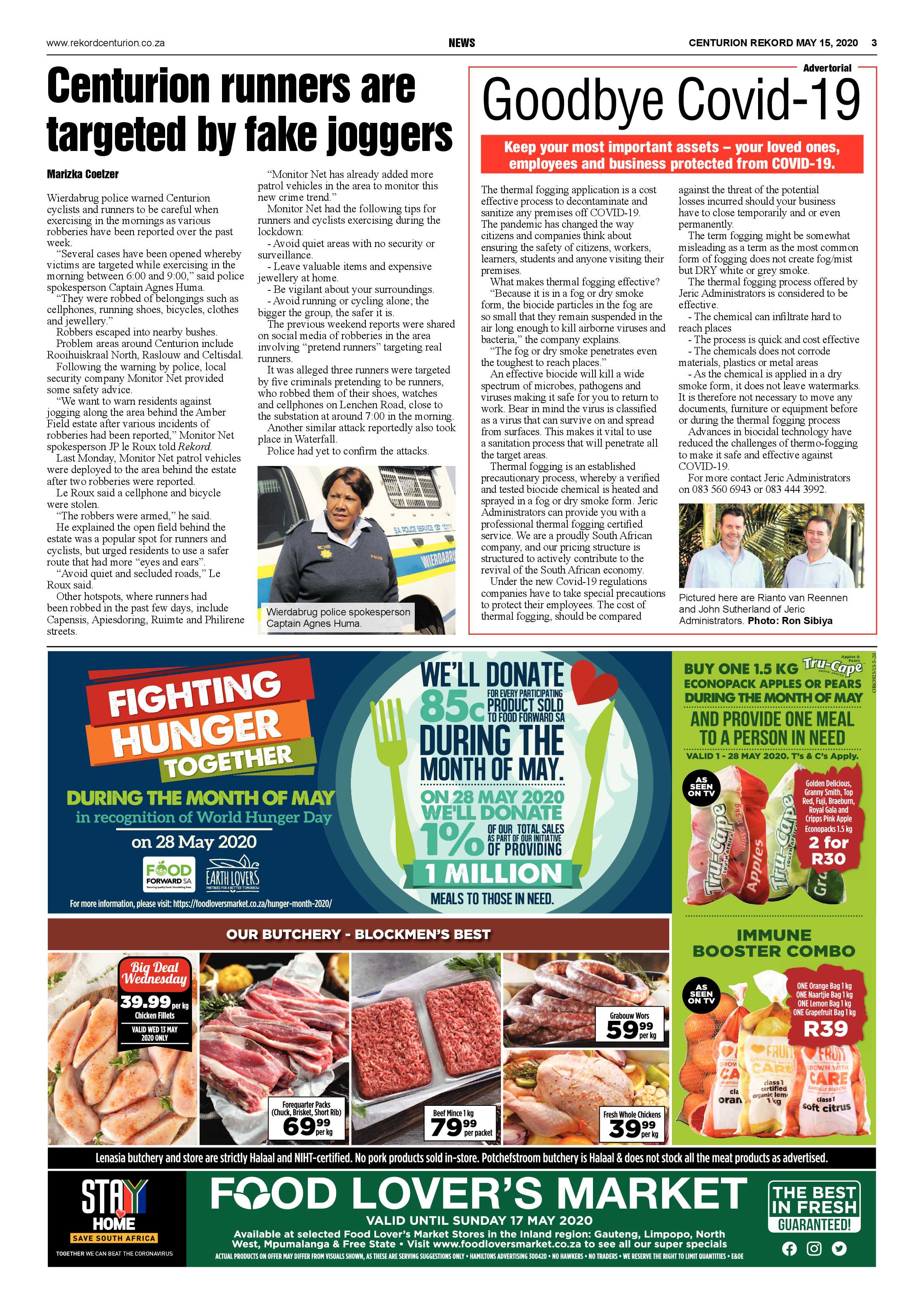Rekord Centurion 15 May 2020 page 3