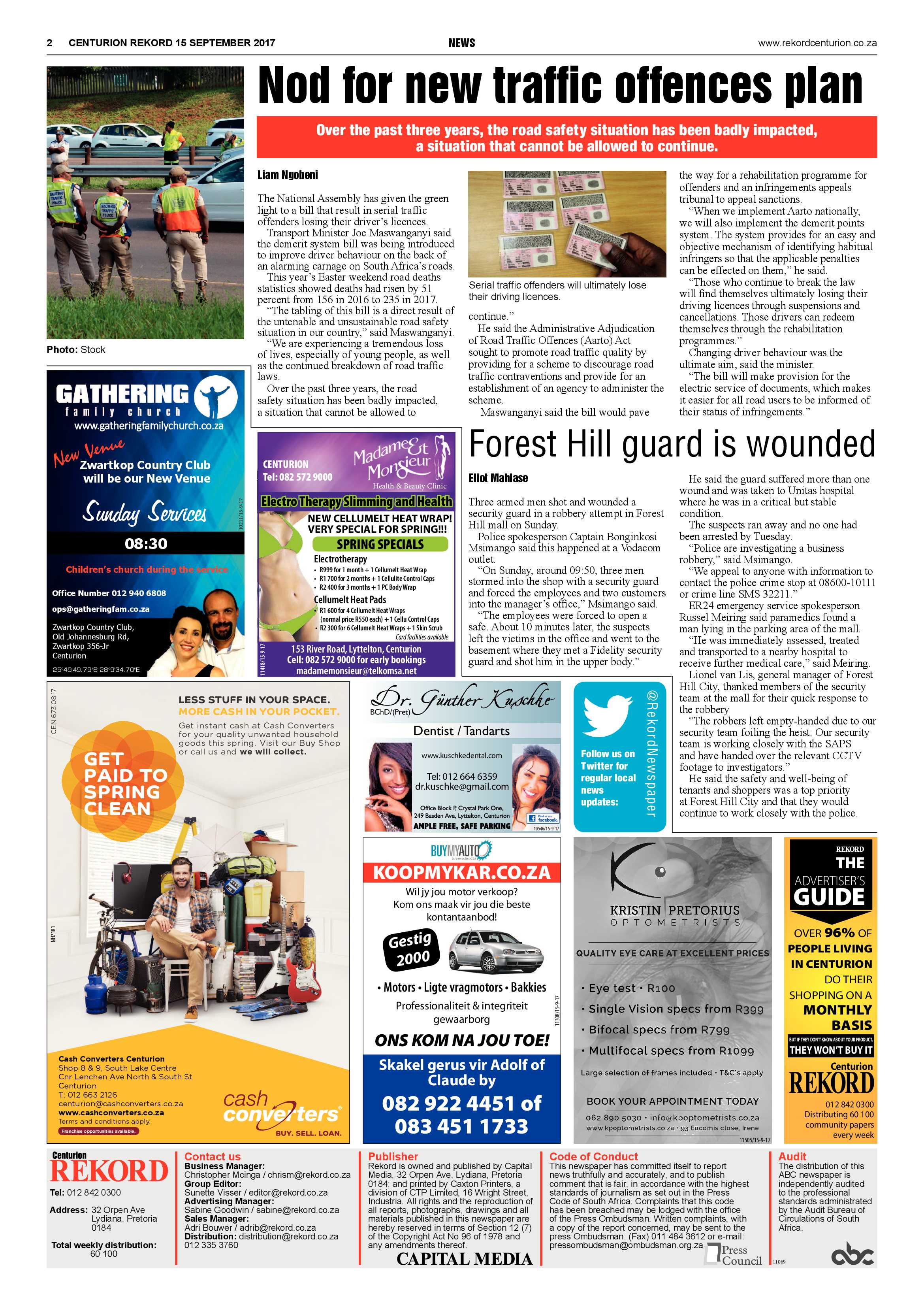 Rekord Centurion 15 September 2017 page 2