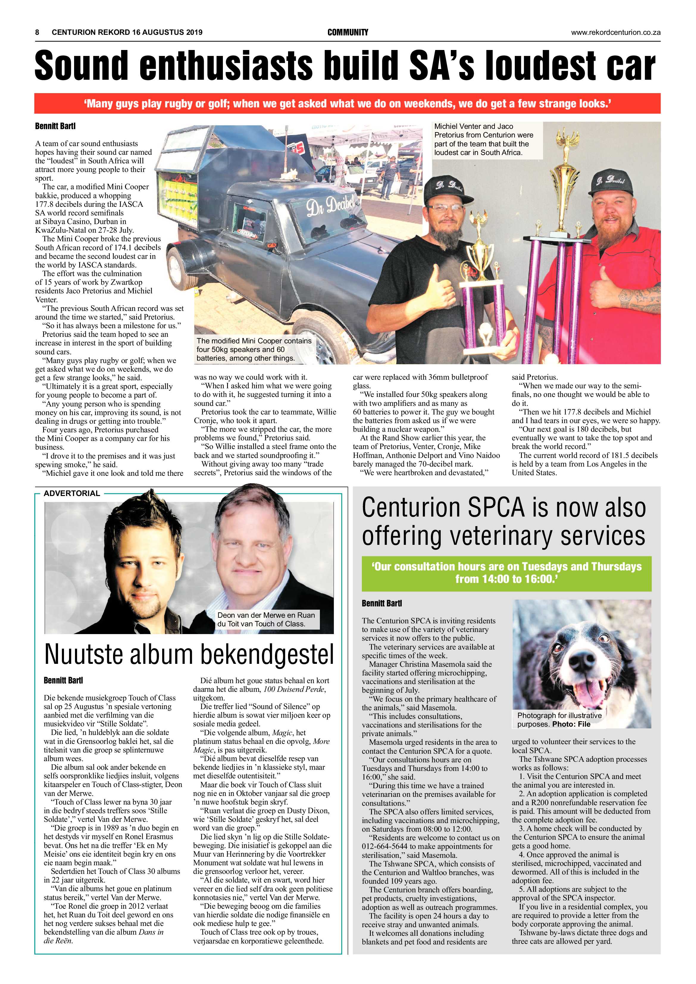 Rekord Centurion 16 August 2019 page 8