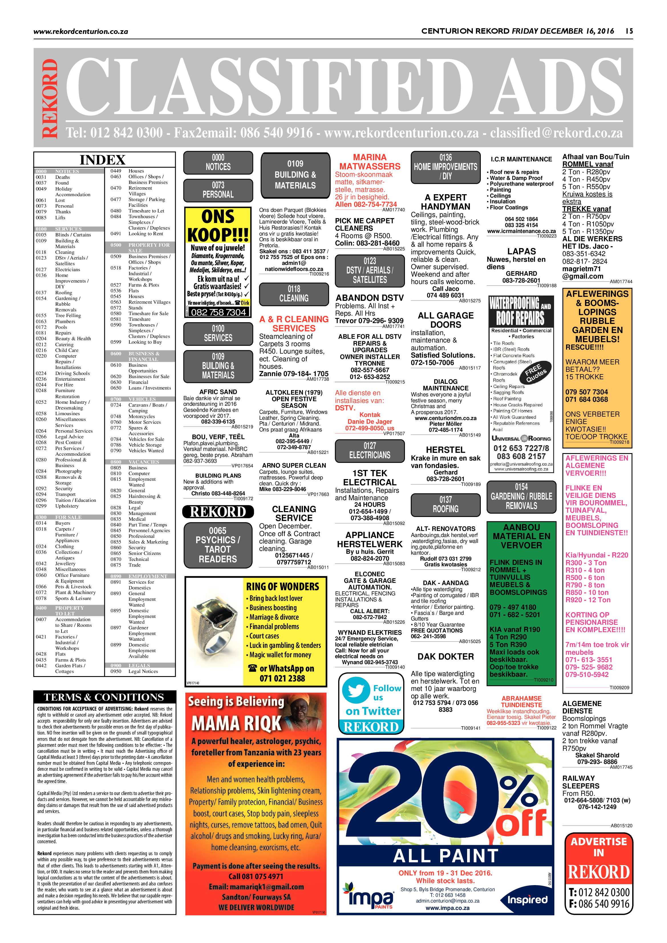 Rekord Centurion 16 December 2016 page 15
