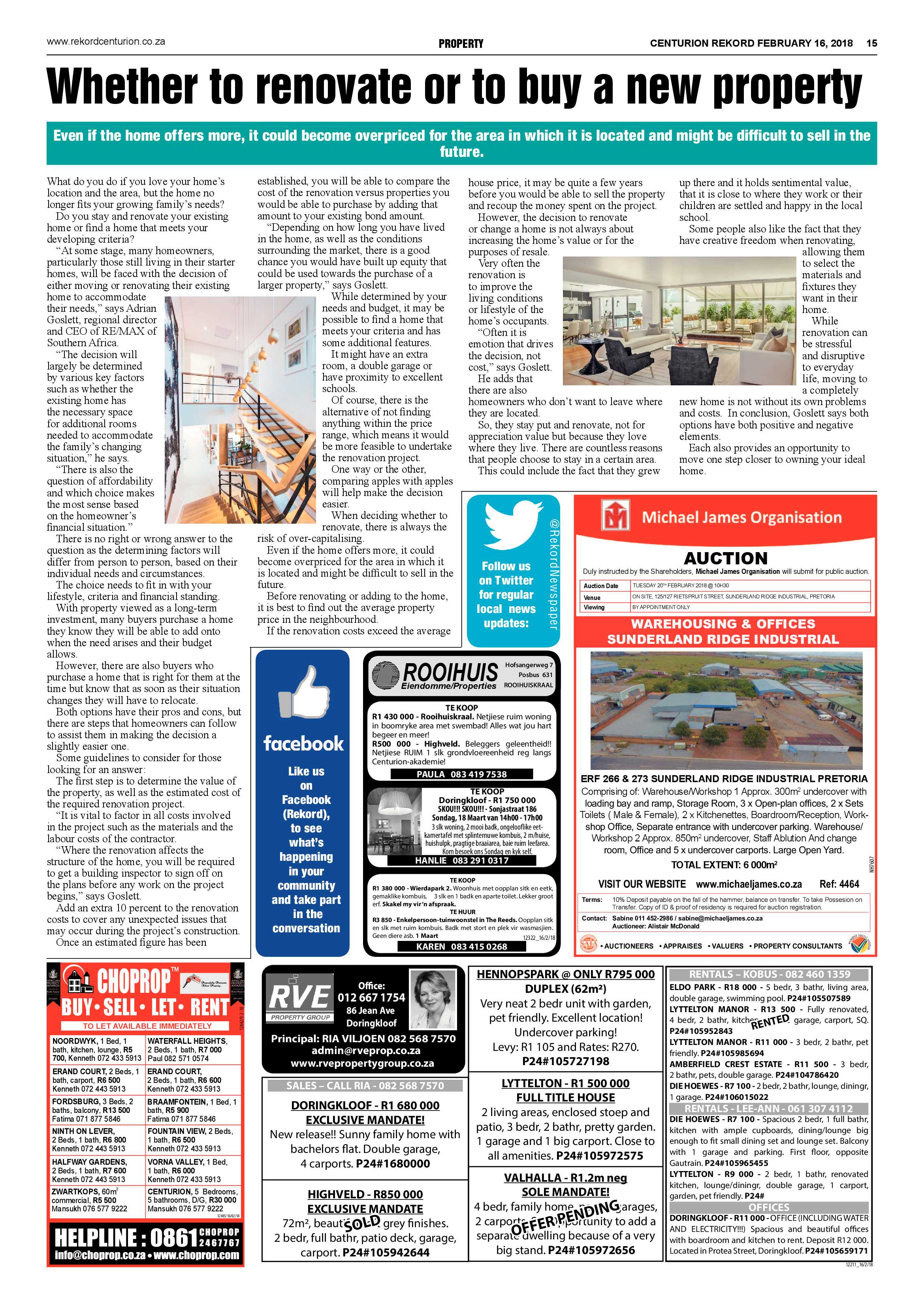 Rekord Centurion 16 February 2018 page 15