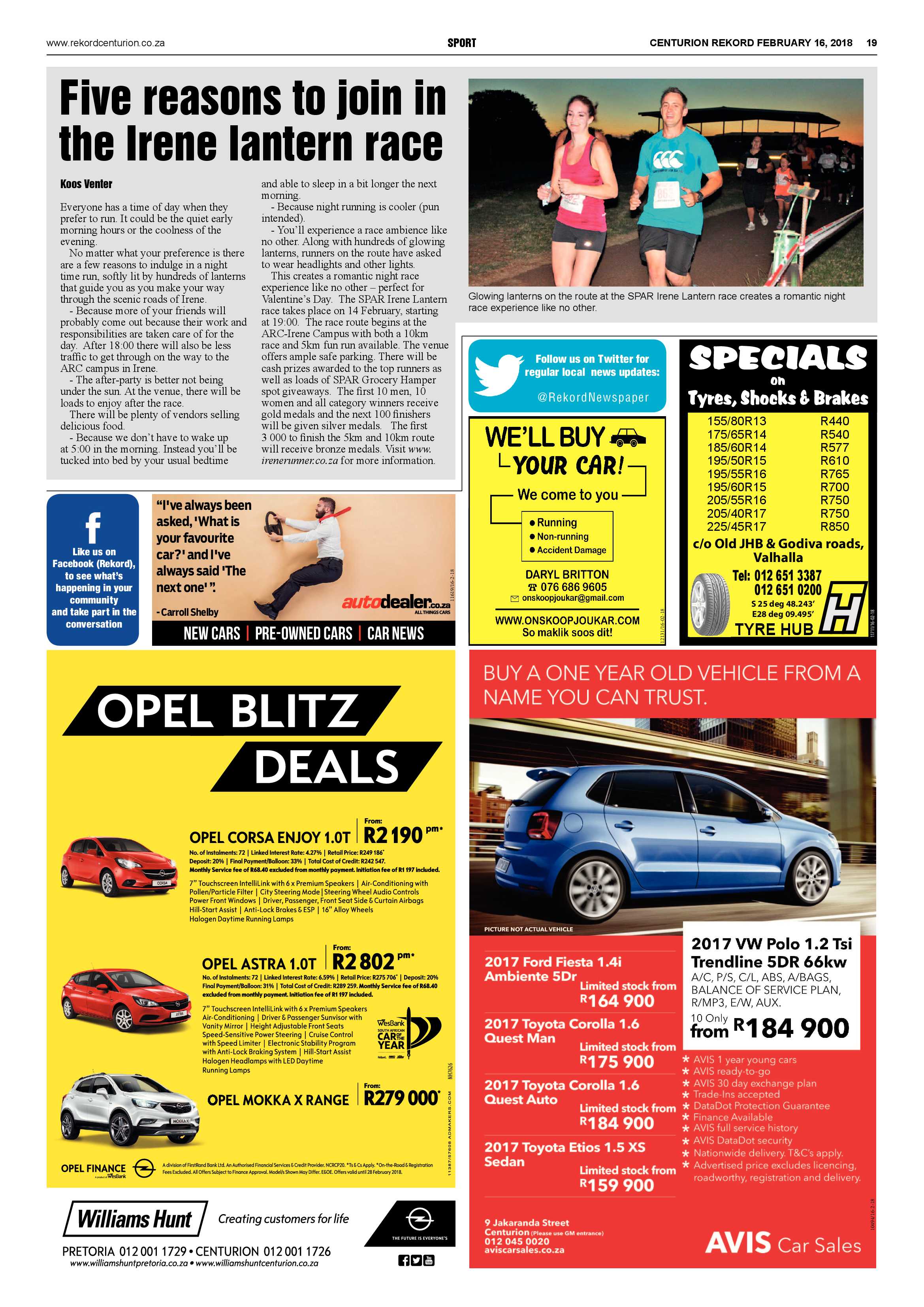 Rekord Centurion 16 February 2018 page 19