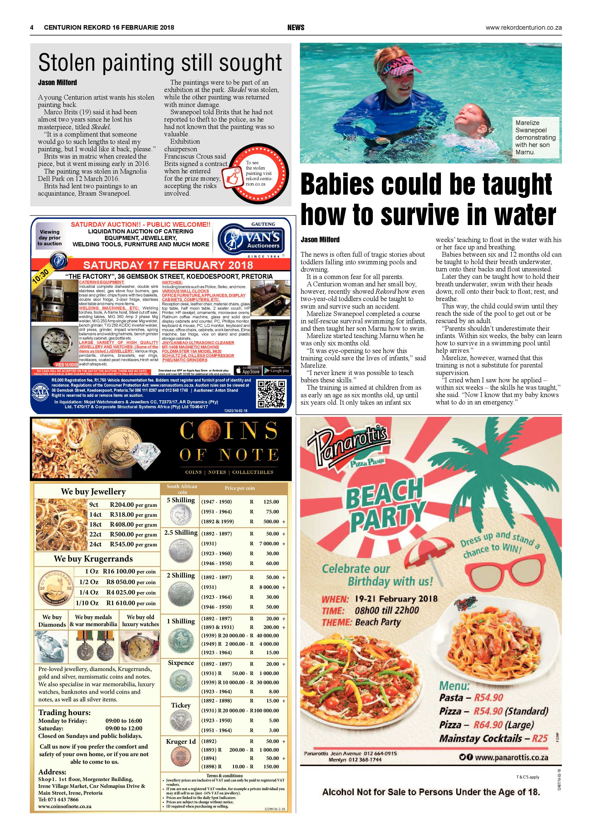 Rekord Centurion 16 February 2018 page 4